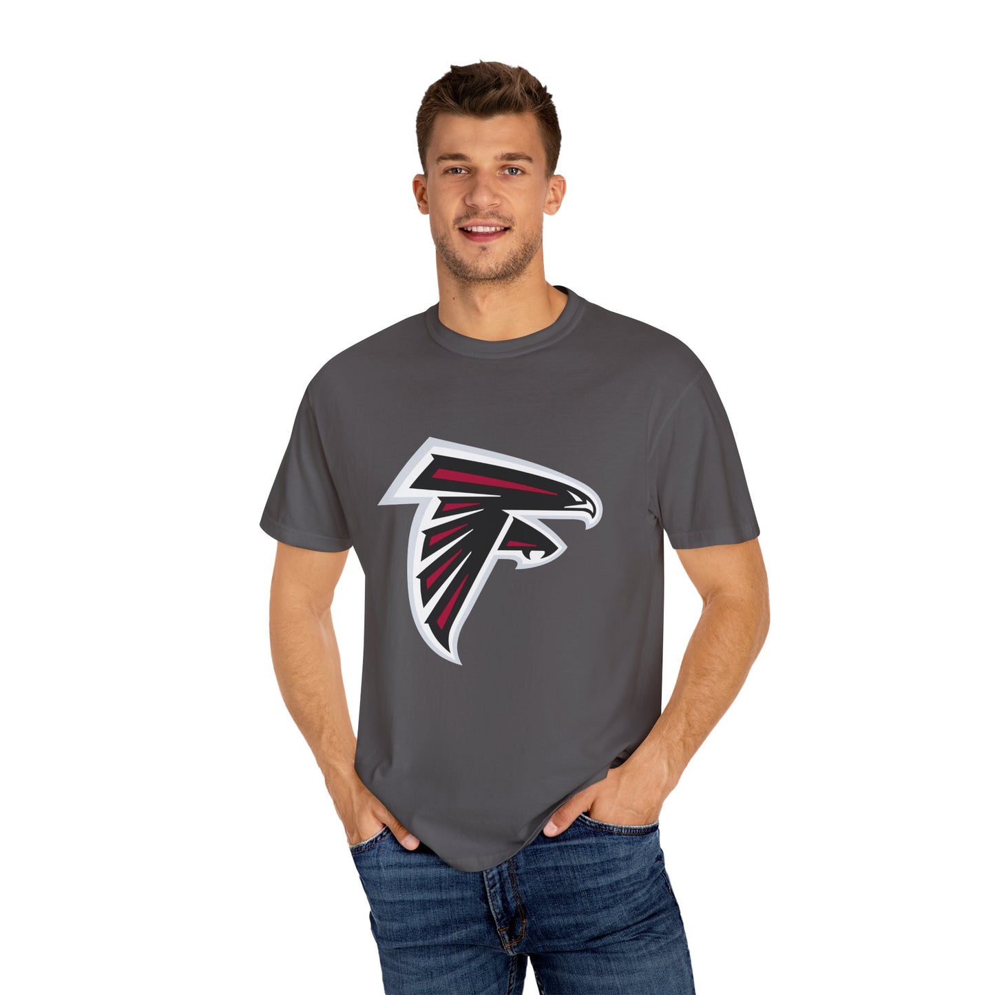 Atlanta Falcons Fan Gifts Garment-Dyed T-Shirt – Premium Cotton Tee for Customization
