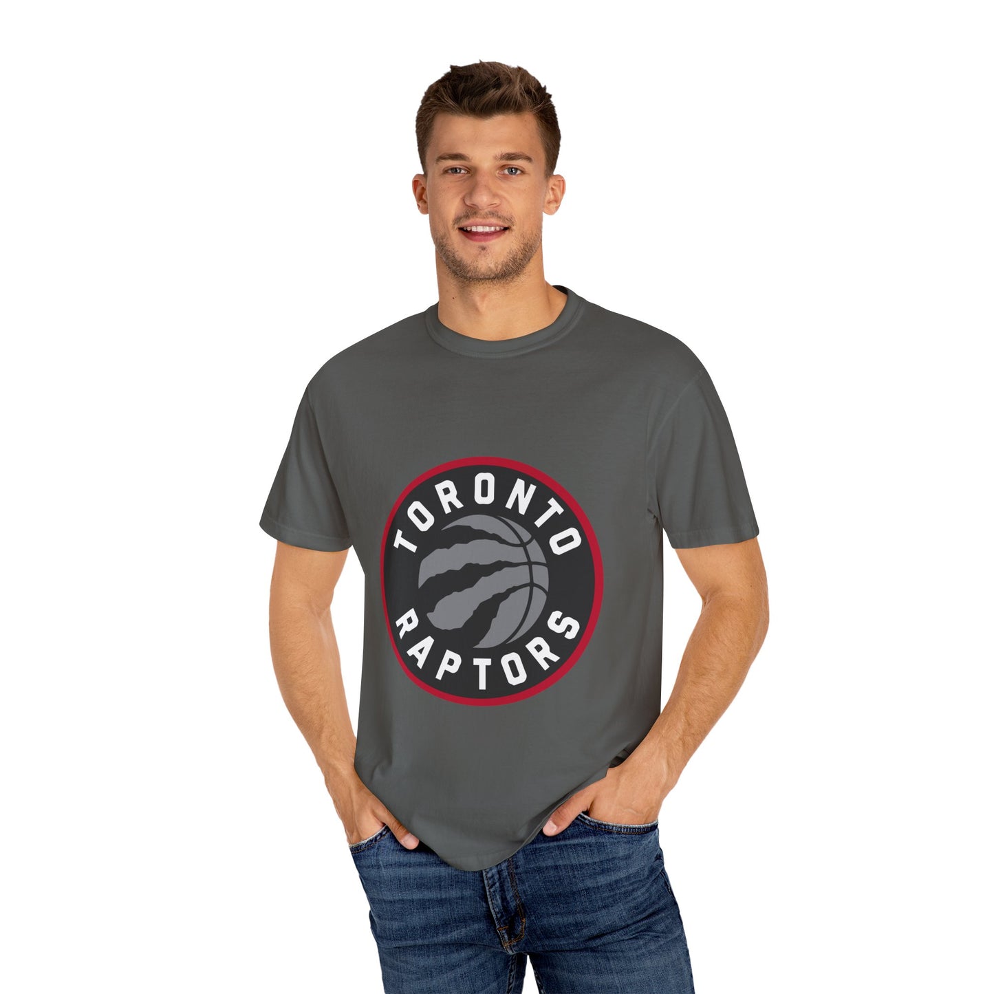 Toronto Raptors Garment-Dyed T-Shirt – Premium Cotton Tee for Customization