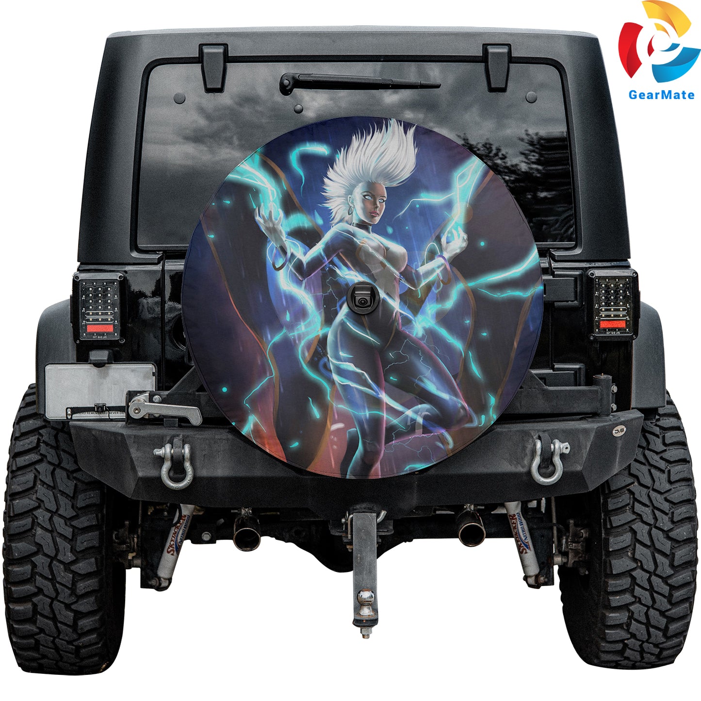 X-Men's Storm Ororo Munroe Spare Tire Cover – Premium Waterproof UV Resistant Protector