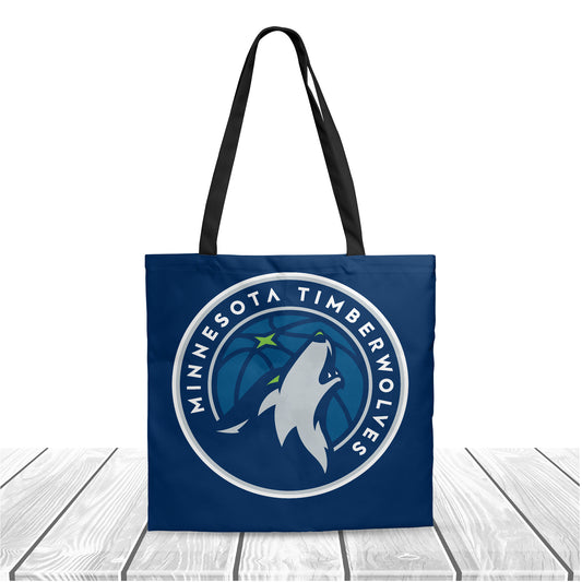NBA Minnesota Timberwolves Fans Polyester Canvas Tote Bag - Durable and Stylish