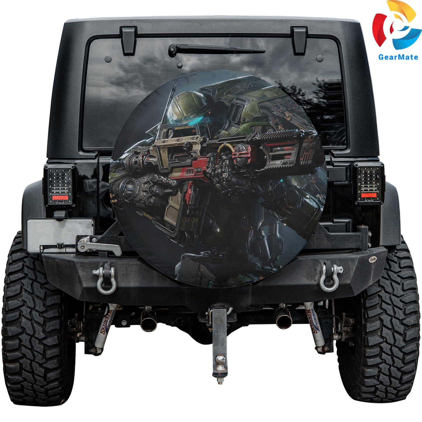 Steel Hunters Video Games Spare Tire Cover – Premium Waterproof UV Resistant Protector