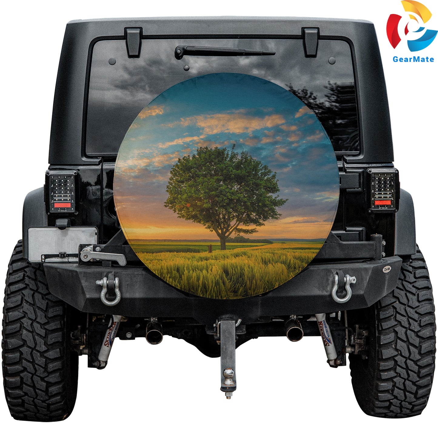 Nature Sunset Scenery Spare Tire Cover – Premium Waterproof UV Resistant Protector