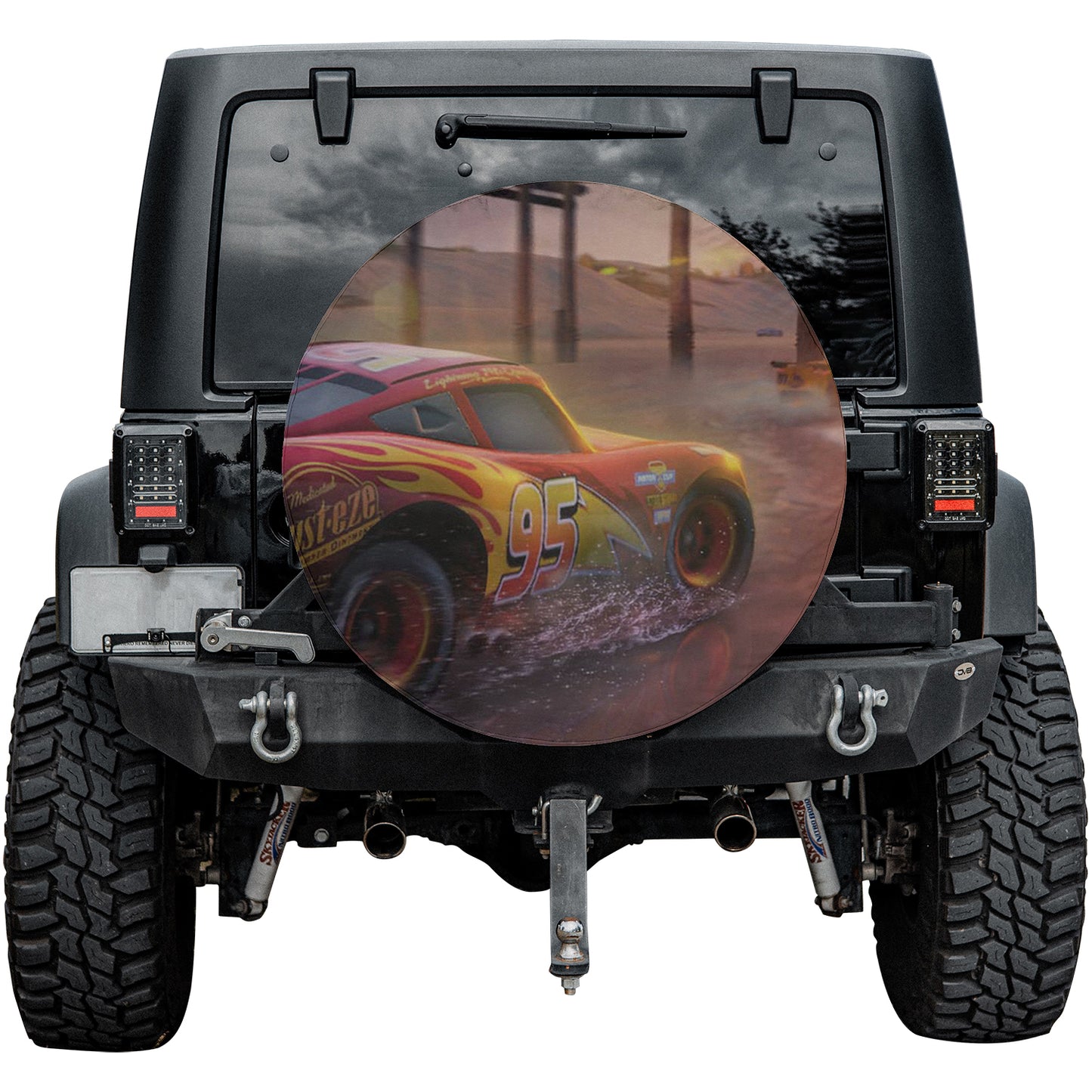 Pixar Cars Disney Spare Tire Cover – Premium Waterproof UV Resistant Protector