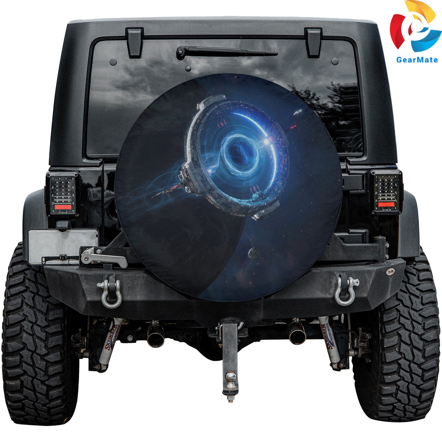 Space Planet Spare Tire Cover – Premium Waterproof UV Resistant Protector