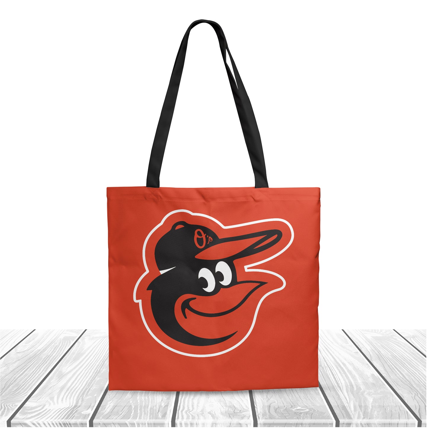 MLB Baltimore Orioles Baseball Life Polyester Canvas Tote Bag - Durable and Stylish