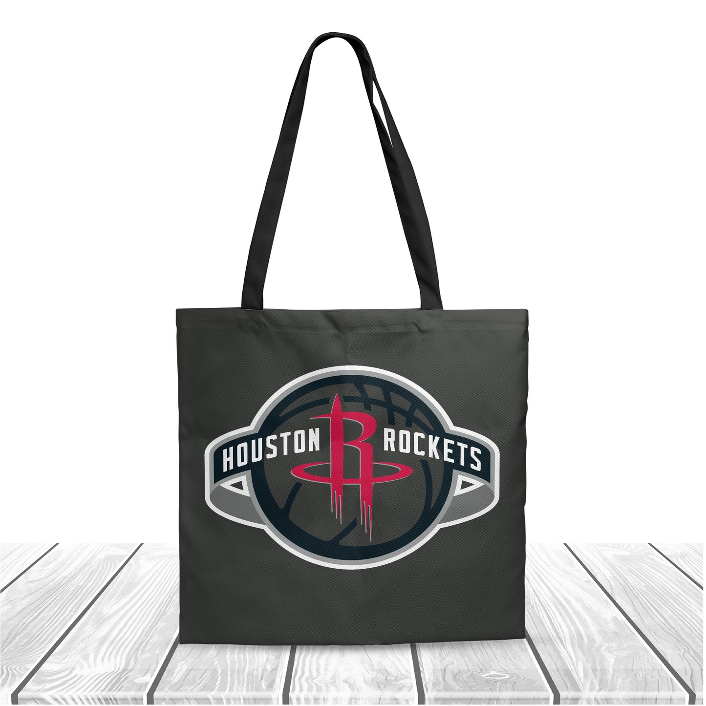 NBA Houston Rockets Playoffs Polyester Canvas Tote Bag - Durable and Stylish