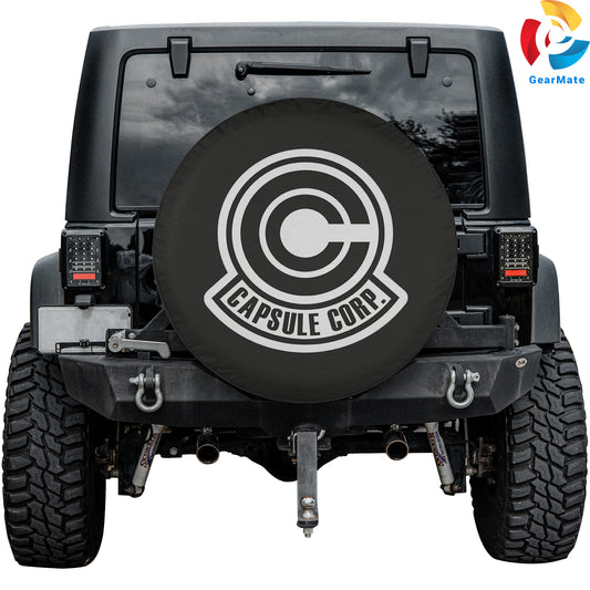 Capsule Corp Spare Tire Cover – Premium Waterproof UV Resistant Protector