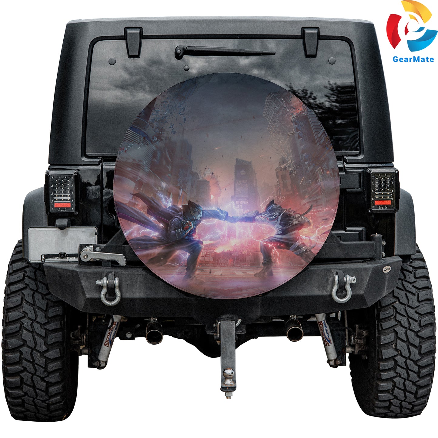 Tekken 8 Video Games Spare Tire Cover – Premium Waterproof UV Resistant Protector