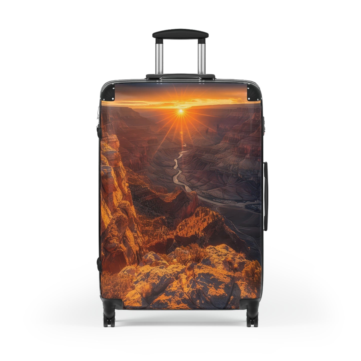 Nature Sunset Stunning Art Carry-On Suitcase - Stylish Luggage for Travelers