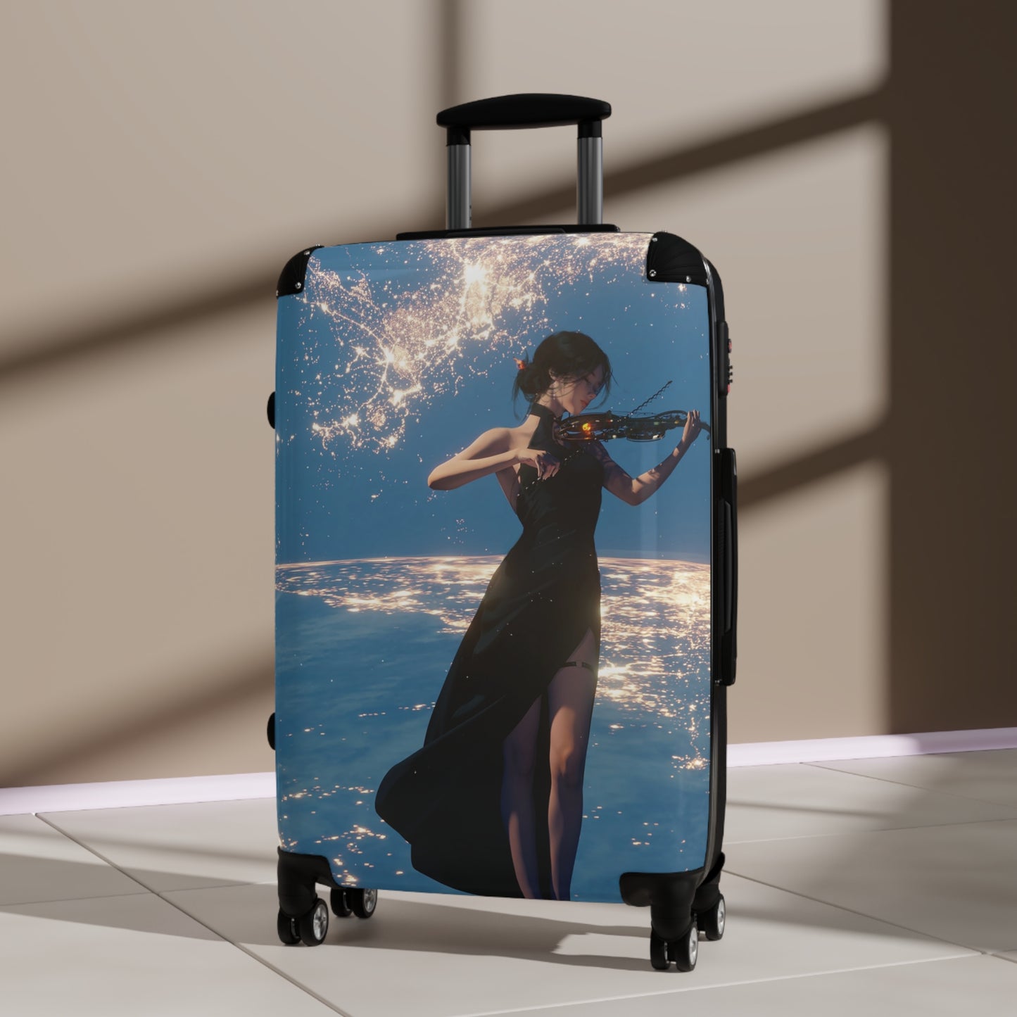 Art Wlop Digital Art Carry-On Suitcase - Stylish Luggage for Travelers
