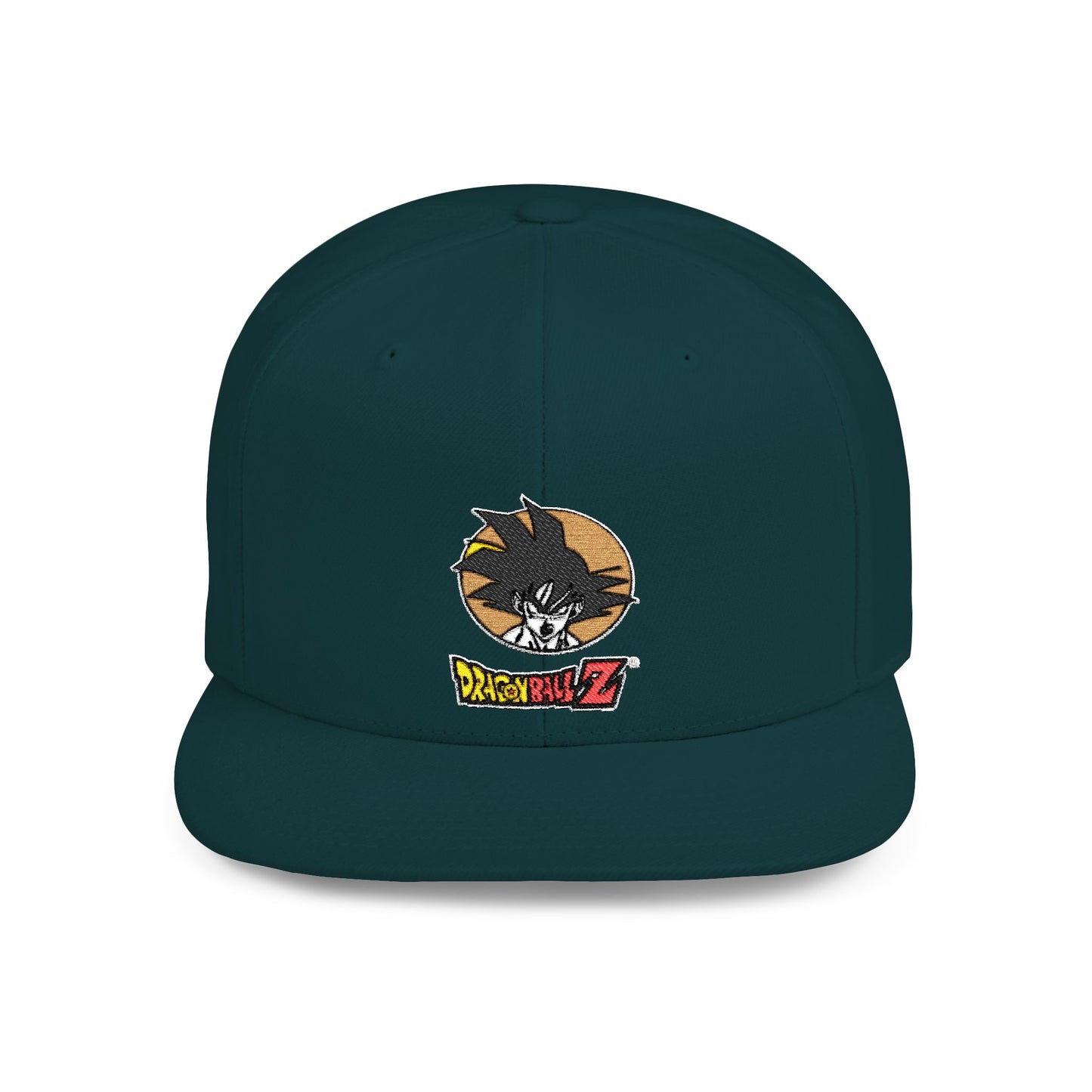 Dragon Ball Z Goku Flat Bill Snapback – Lightweight, Custom Fit, Premium Quality
