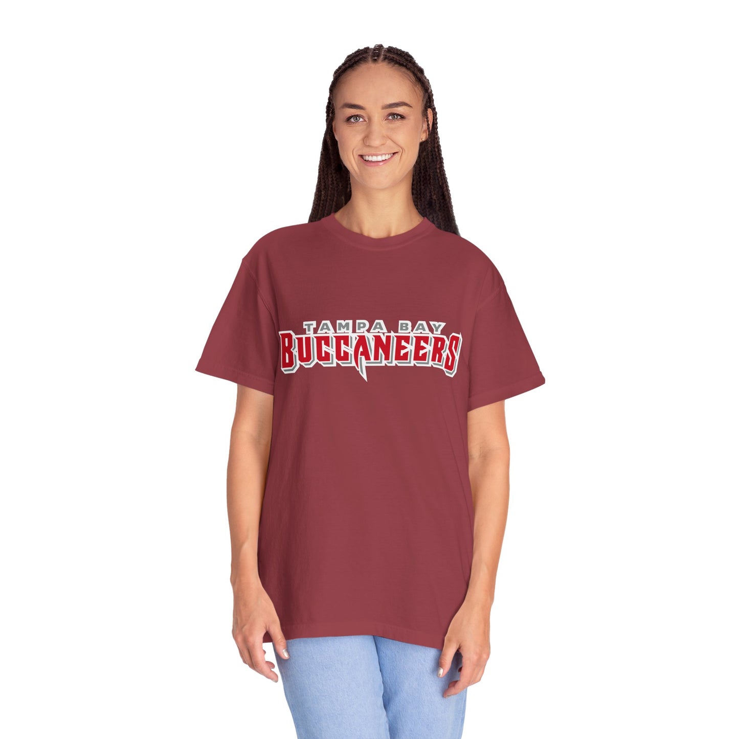 Tampa Bay Buccaneers Gear Garment-Dyed T-Shirt – Premium Cotton Tee for Customization