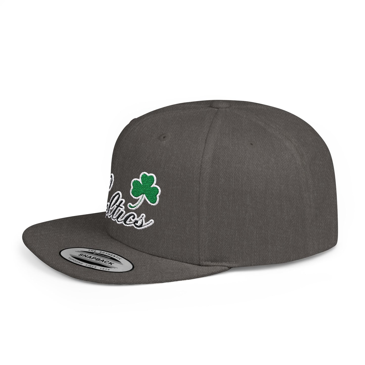 Boston Celtics Celtics Fans  Flat Bill Snapback – Lightweight, Custom Fit, Premium Quality