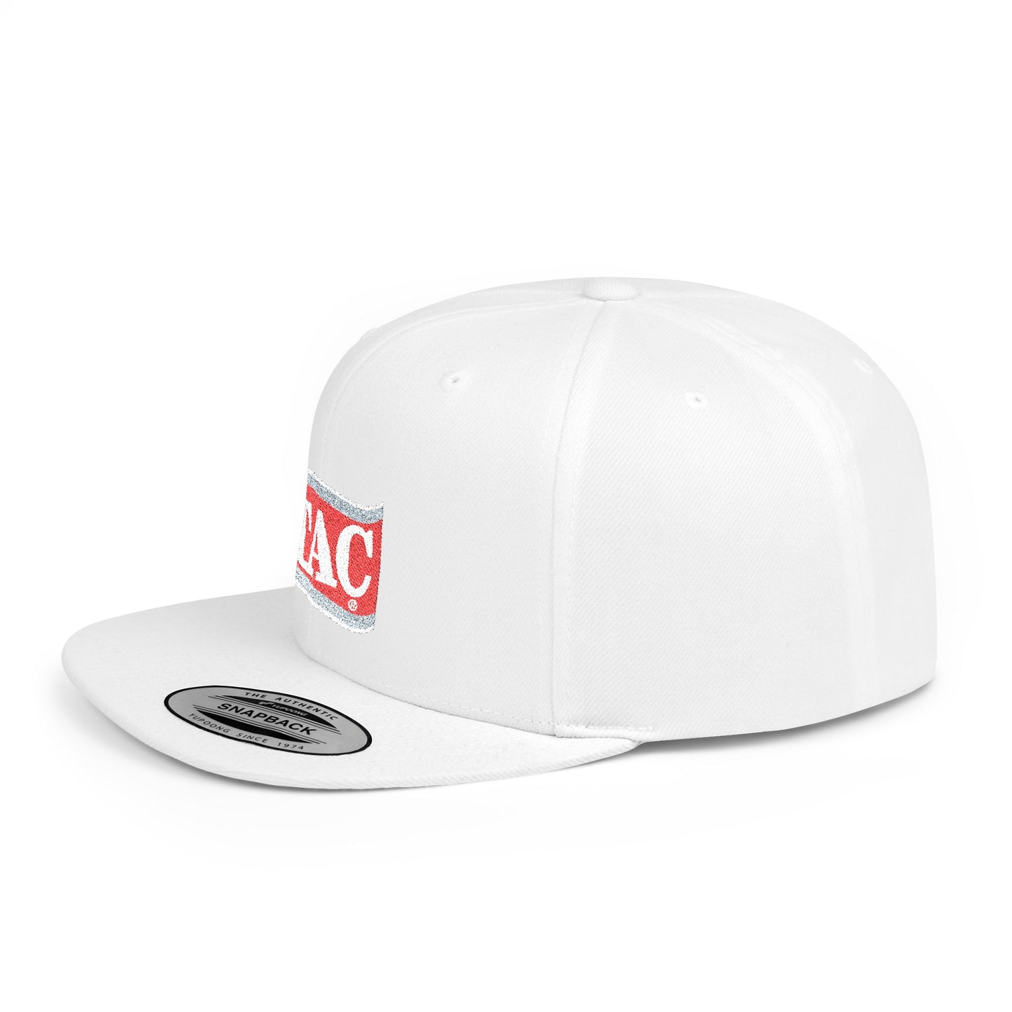 Tac Flat Bill Snapback – Lightweight, Custom Fit, Premium Quality
