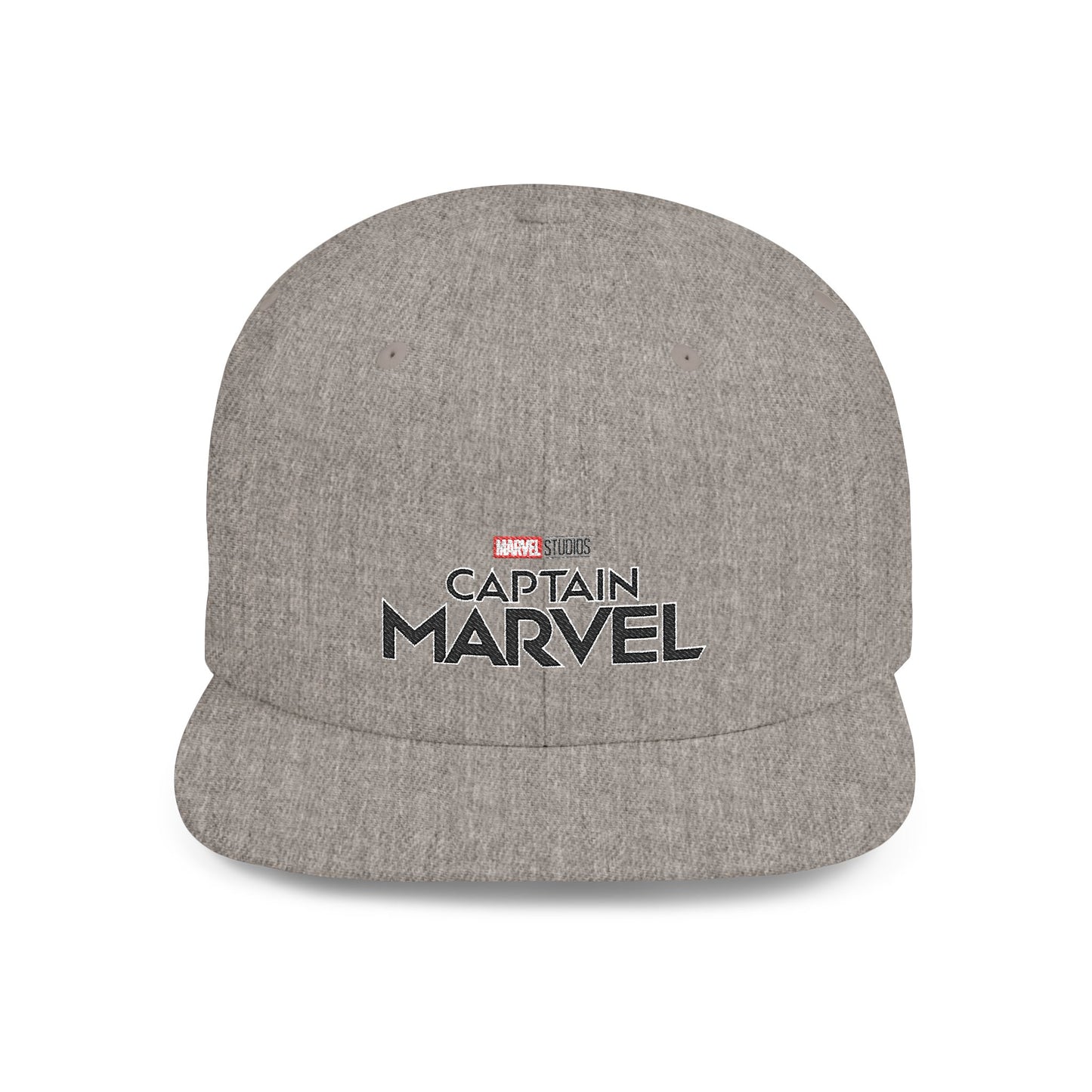 Marvel Captain Marvel Flat Bill Snapback – Lightweight, Custom Fit, Premium Quality