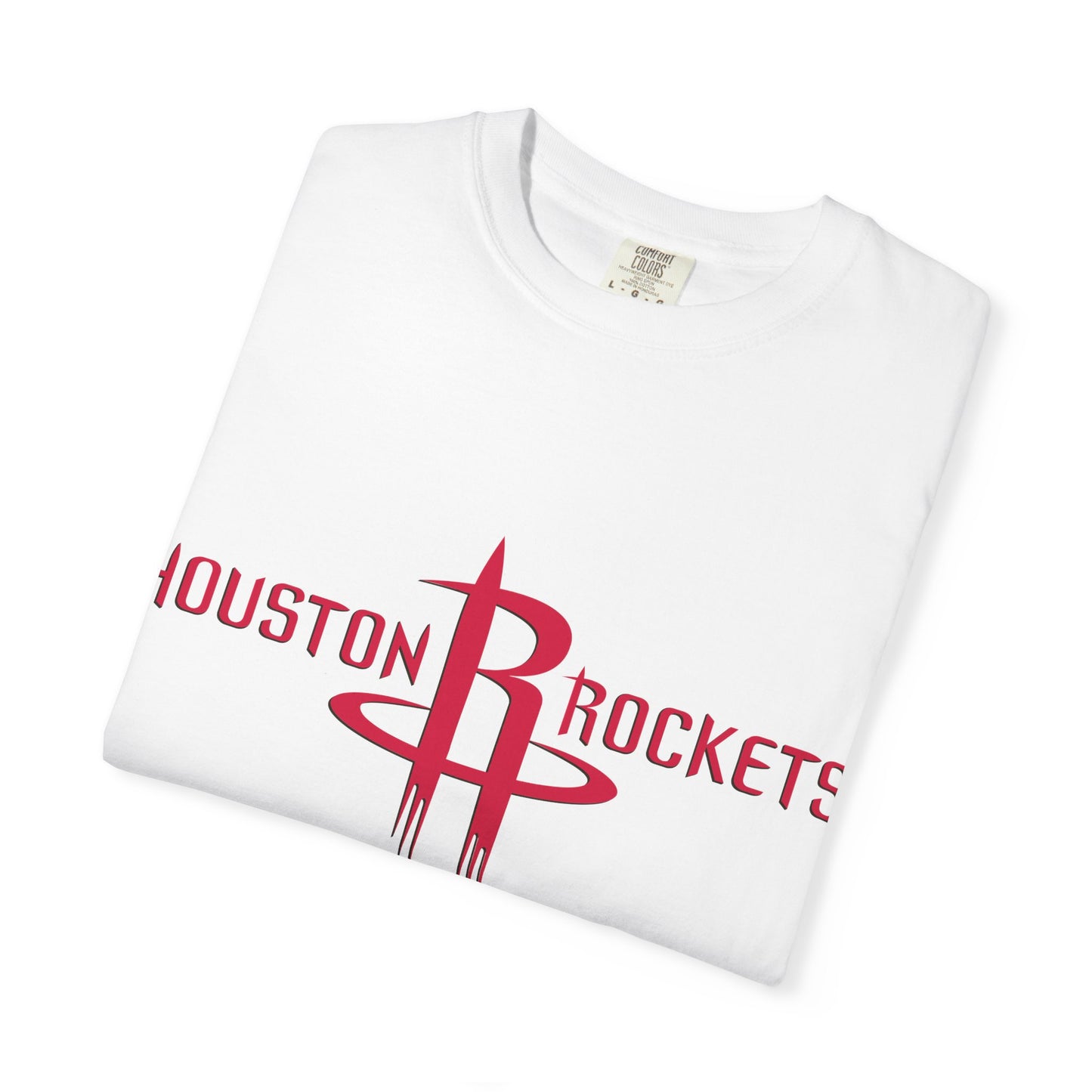 Houston Rockets Garment-Dyed T-Shirt – Premium Cotton Tee for Customization