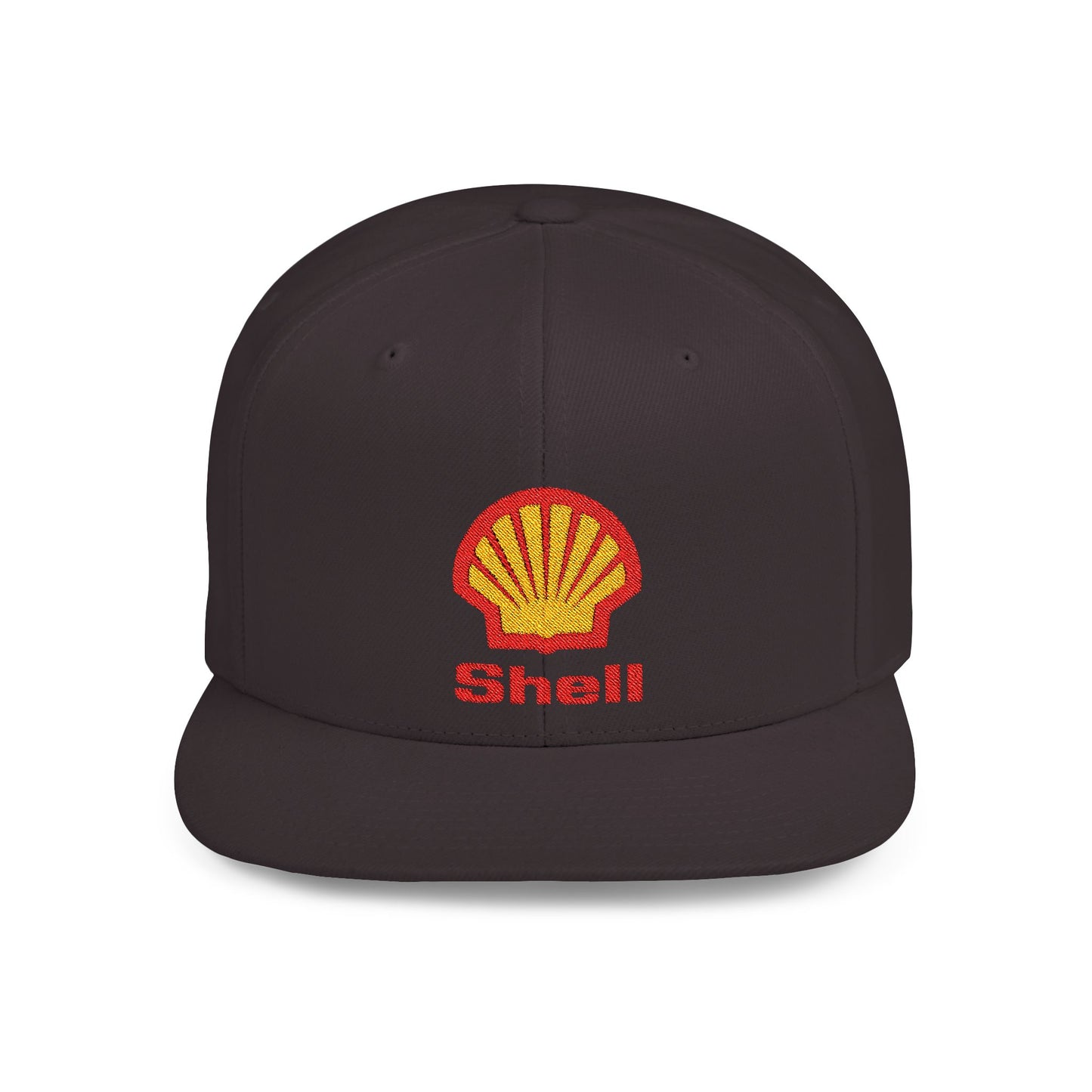 Shell Flat Bill Snapback – Lightweight, Custom Fit, Premium Quality