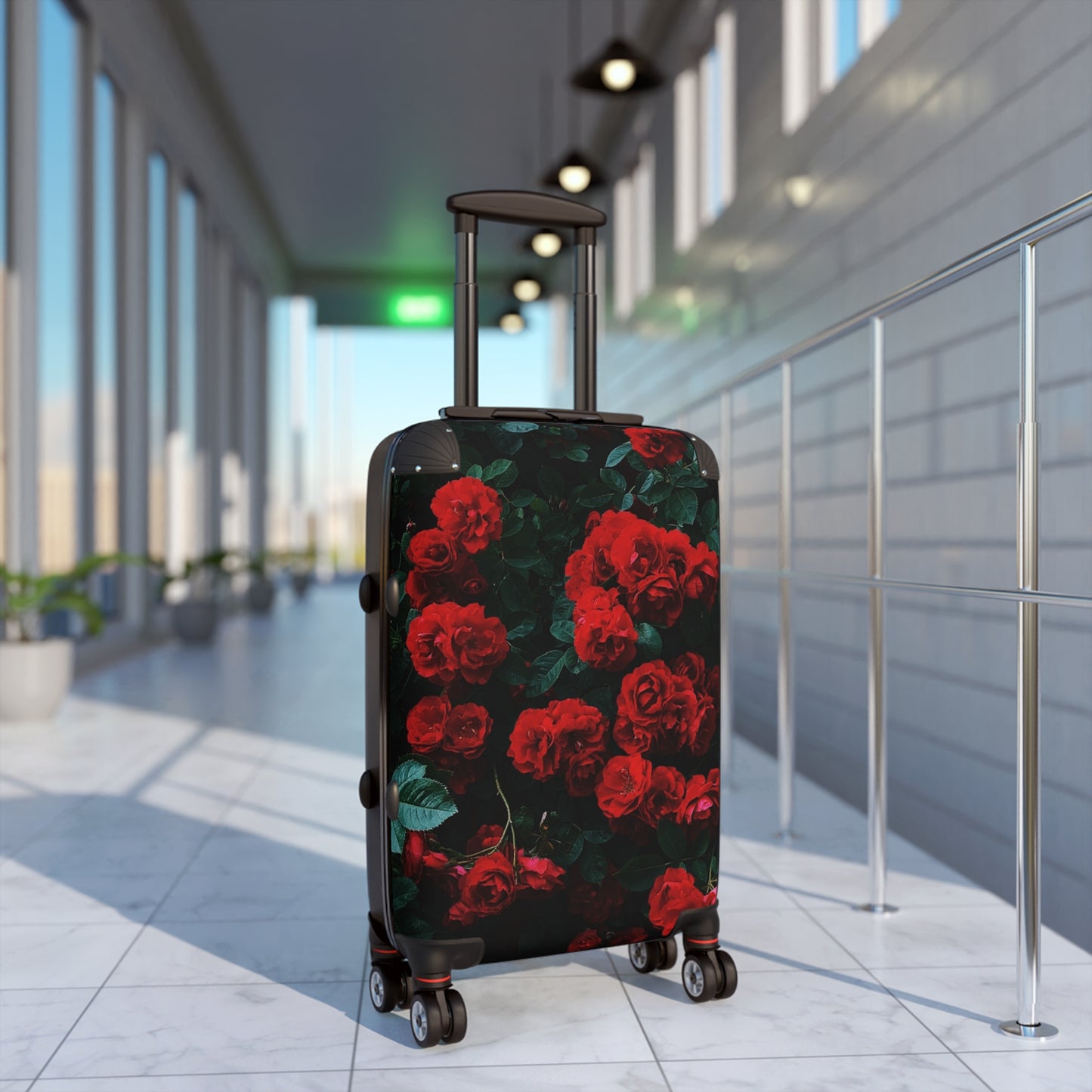 Nature Flowers Floral Garden Roses Art Carry-On Suitcase - Stylish Luggage for Travelers