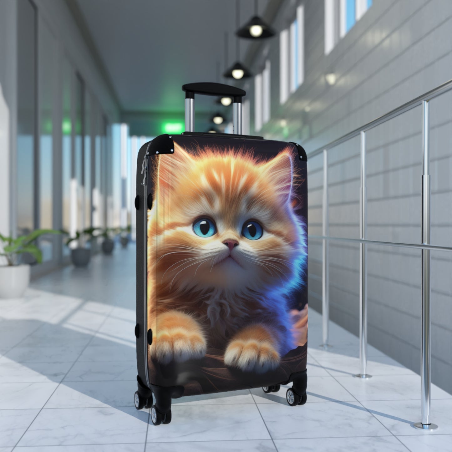Animals Cute Kittens Carry-On Suitcase - Stylish Luggage for Travelers