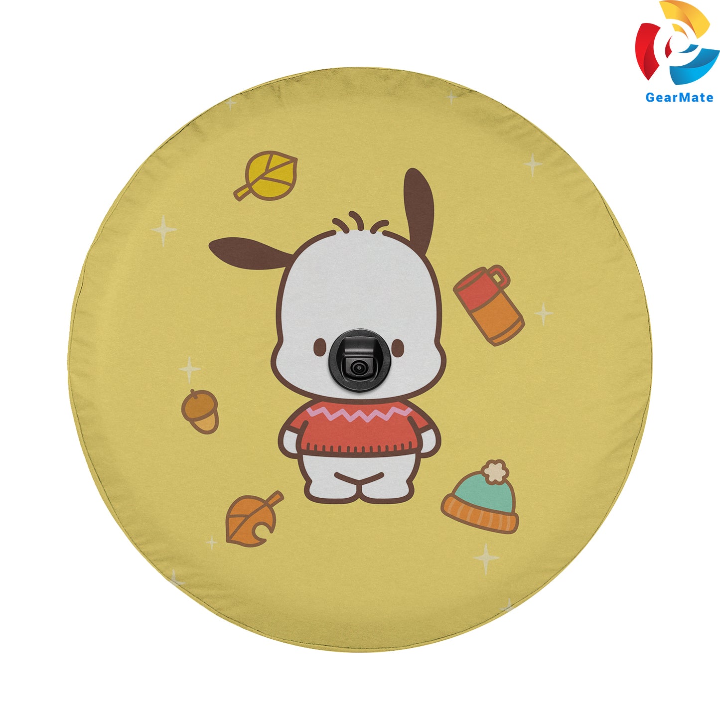 Pochacco Sanrio Spare Tire Cover – Premium Waterproof UV Resistant Protector