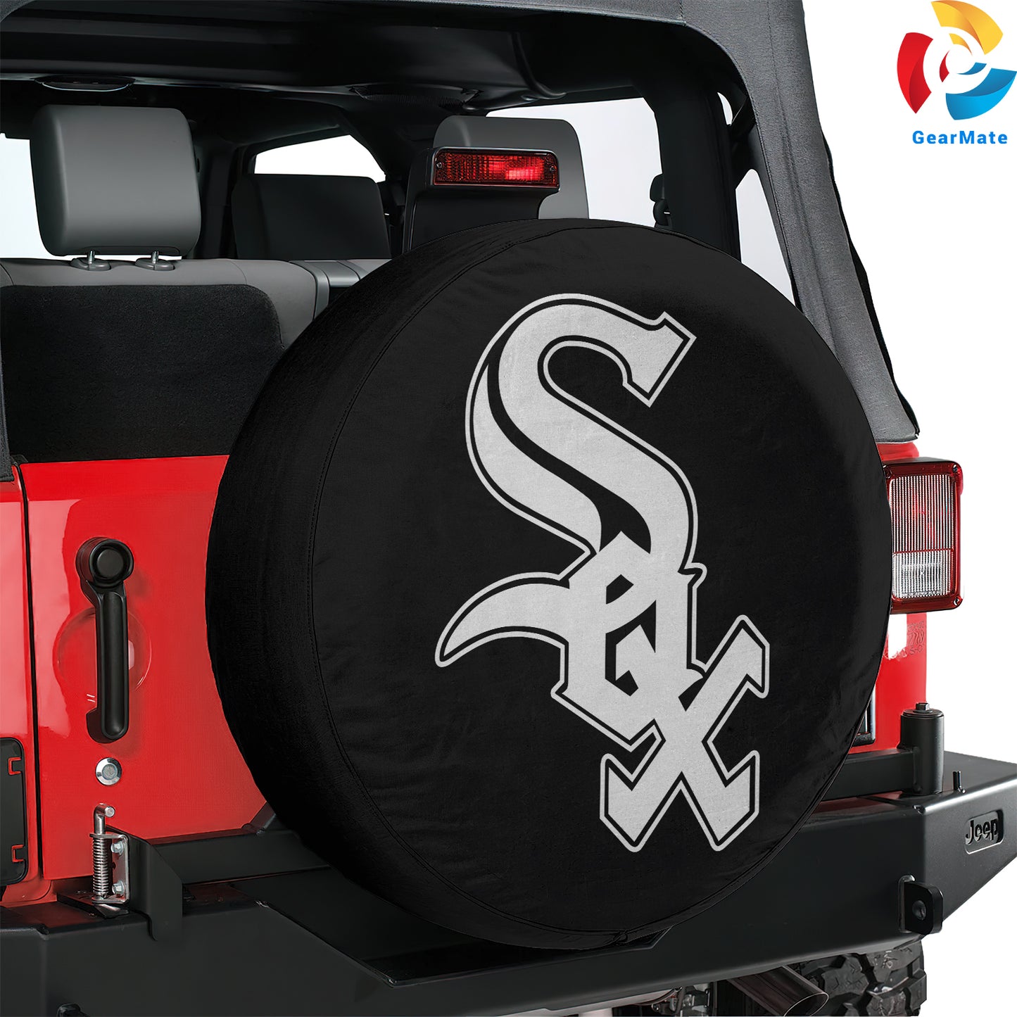 Chicago White Sox Spare Tire Cover – Premium Waterproof UV-Resistant Protector