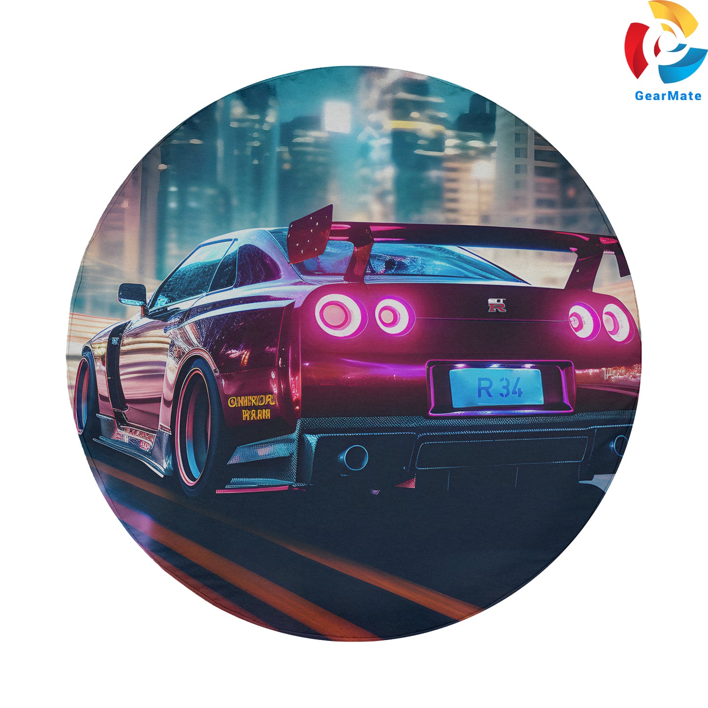 Nissan Skyline GT Spare Tire Cover – Premium Waterproof UV Resistant Protector