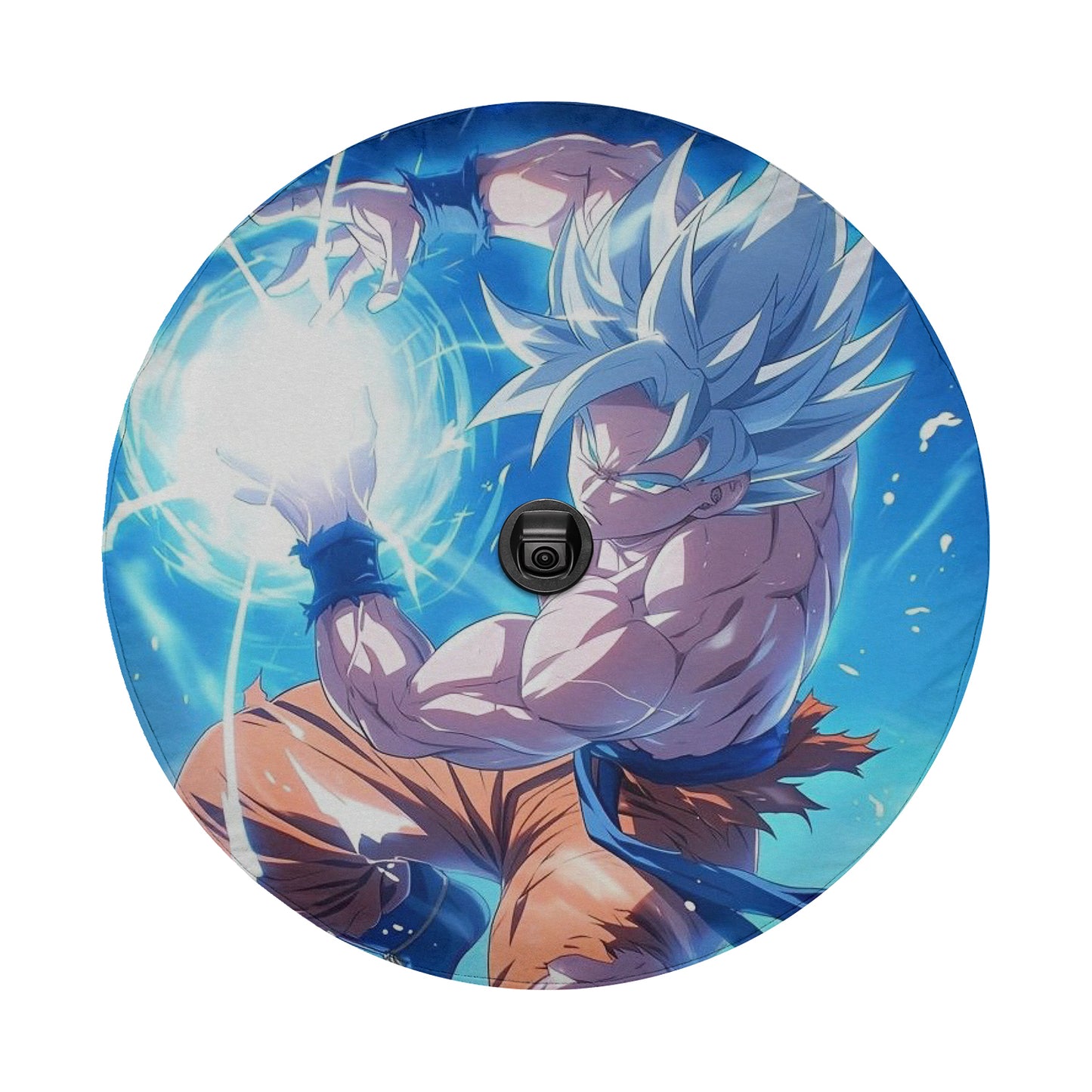 Dragon Ball Z Goku Anime Spare Tire Cover – Premium Waterproof UV Resistant Protector