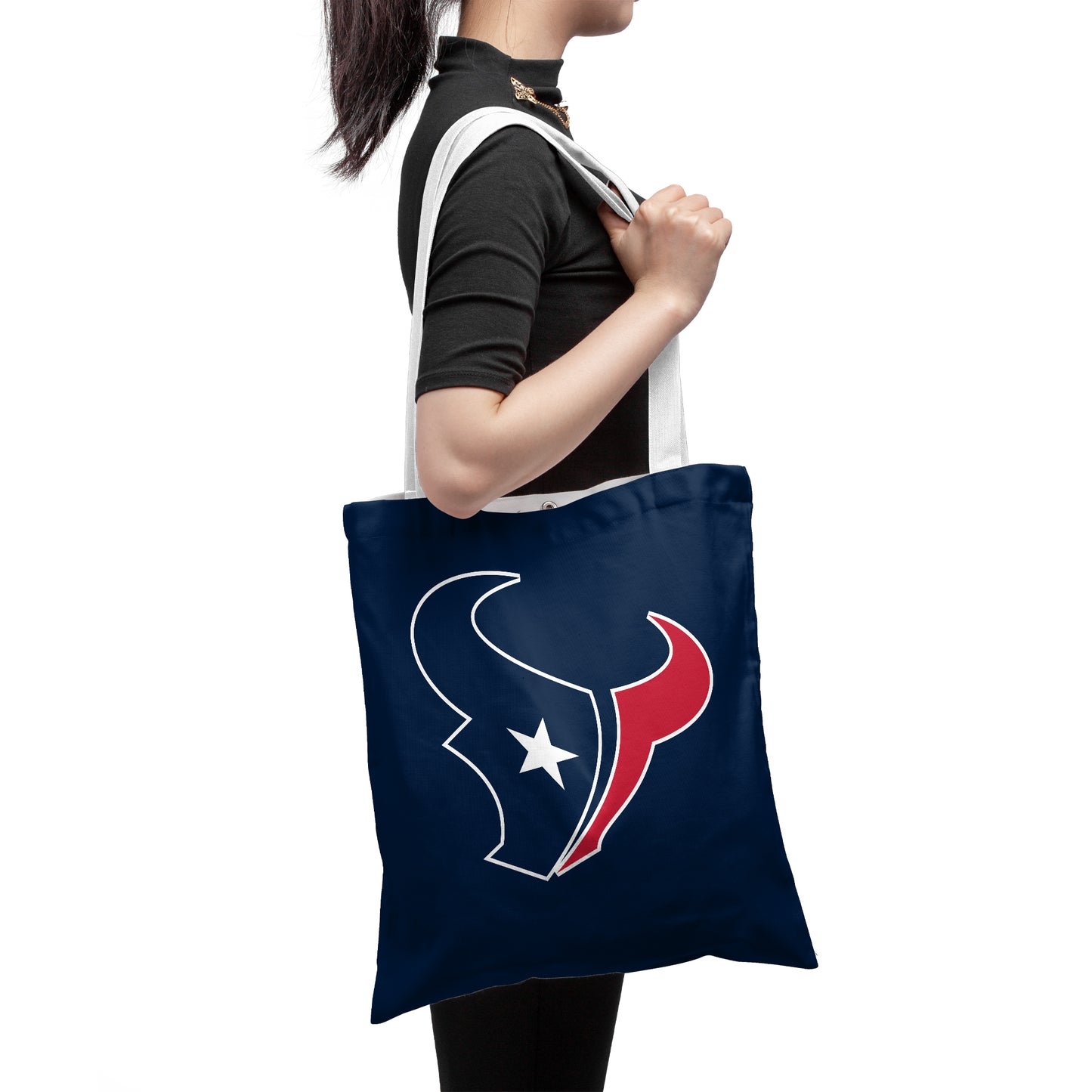 NFL Houston Texans Polyester Canvas Tote Bag – Durable and Stylish
