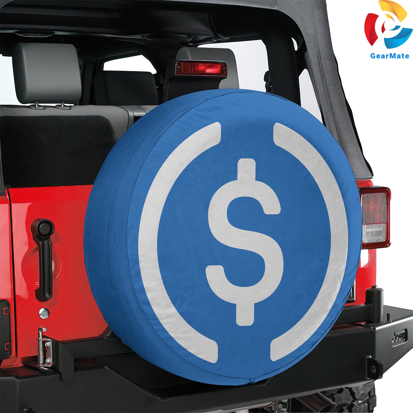 USDC Spare Tire Cover – Premium Waterproof UV Resistant Protector