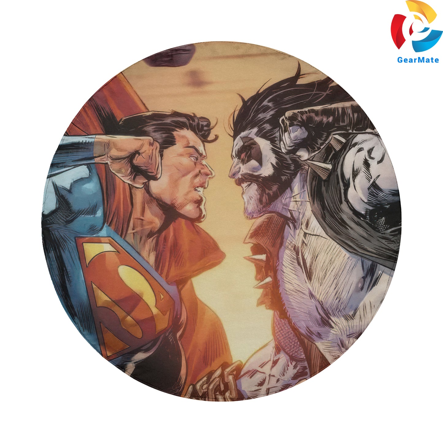 DC Superman Heart Spare Tire Cover – Premium Waterproof UV Resistant Protector