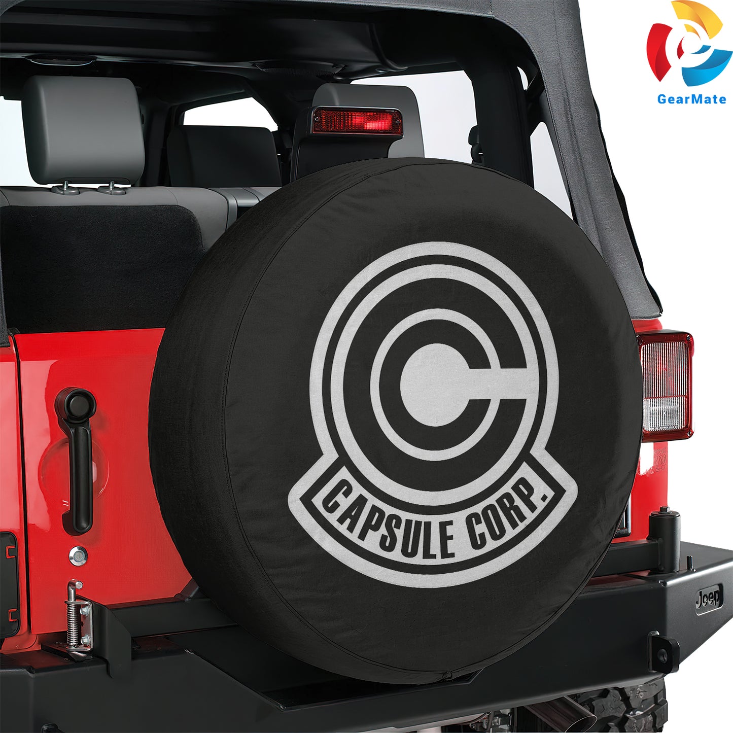 Capsule Corp Spare Tire Cover – Premium Waterproof UV Resistant Protector