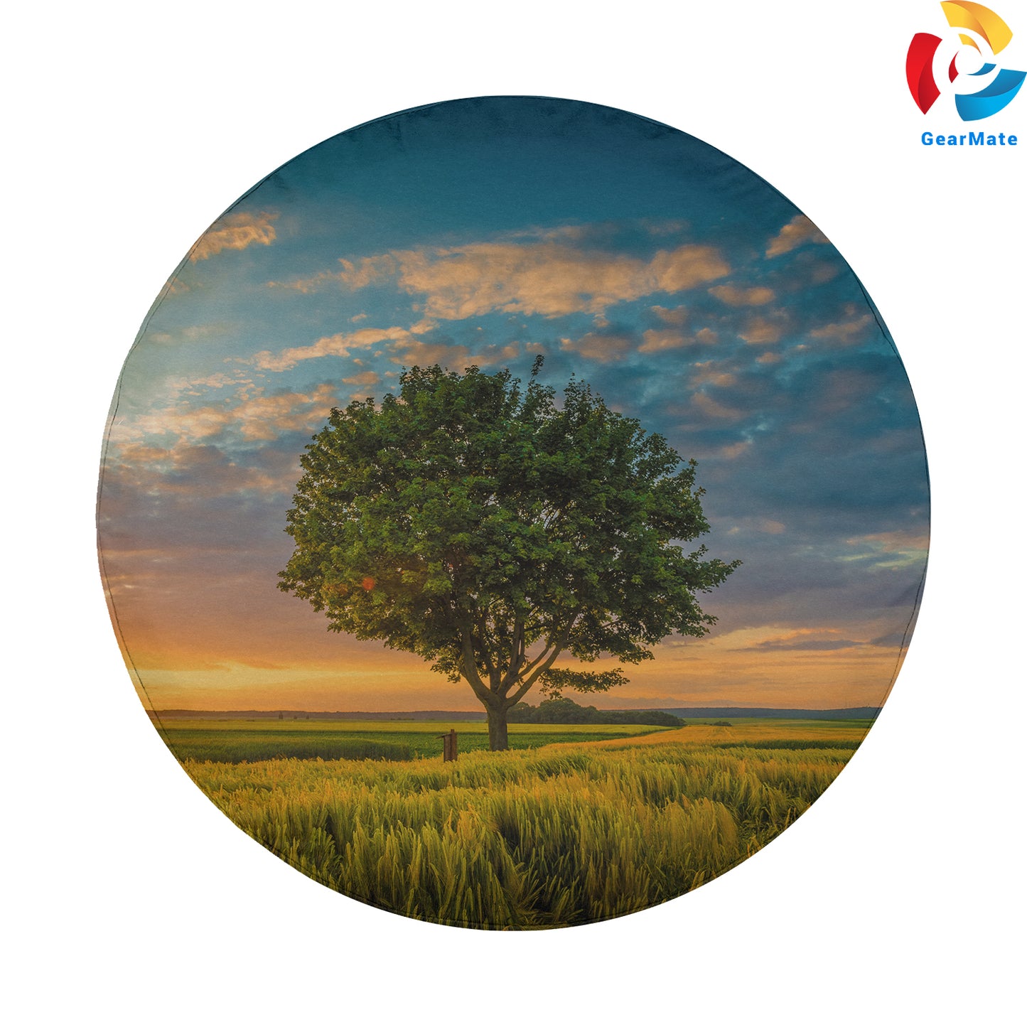 Nature Sunset Scenery Spare Tire Cover – Premium Waterproof UV Resistant Protector