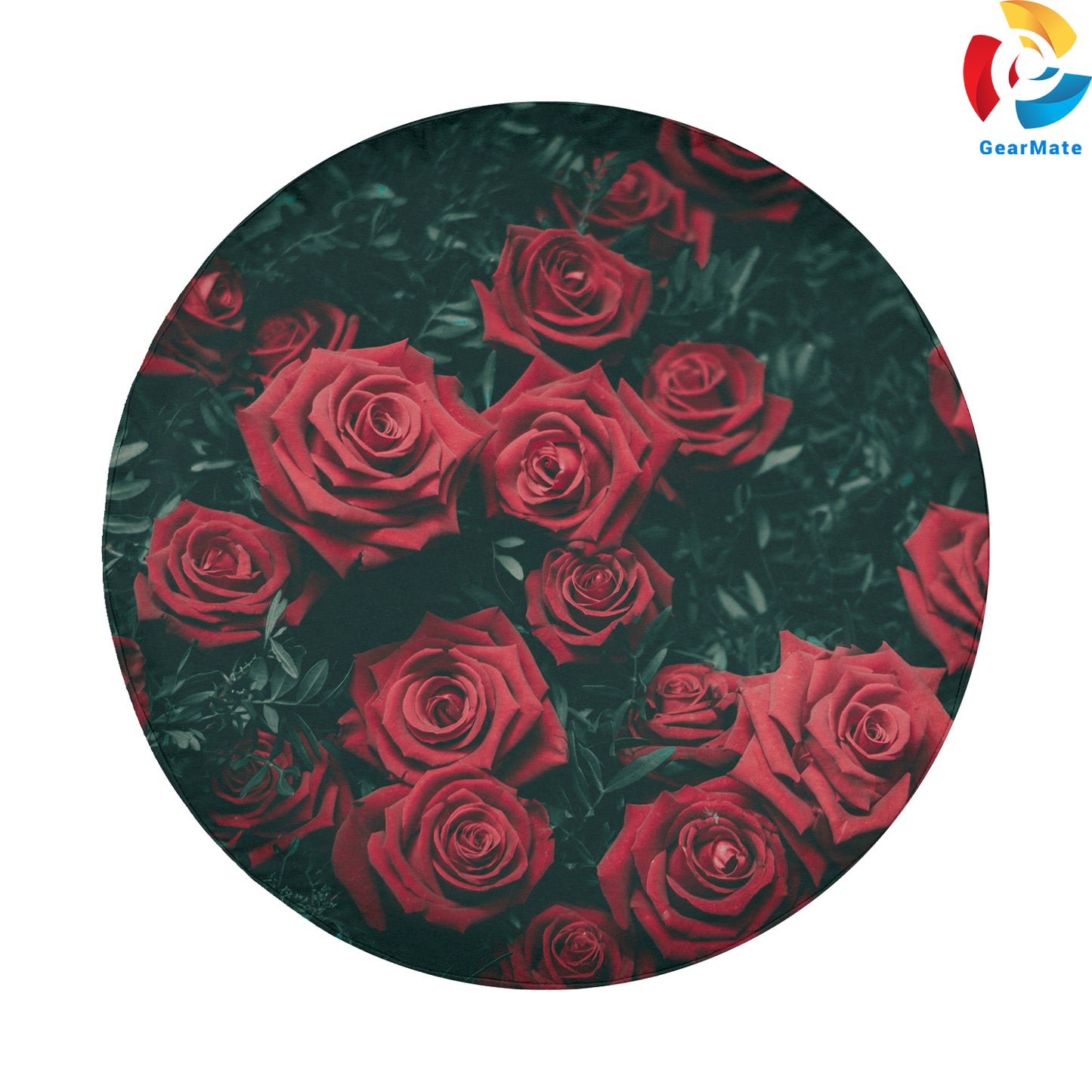 Rose Flower Red Spare Tire Cover – Premium Waterproof UV Resistant Protector