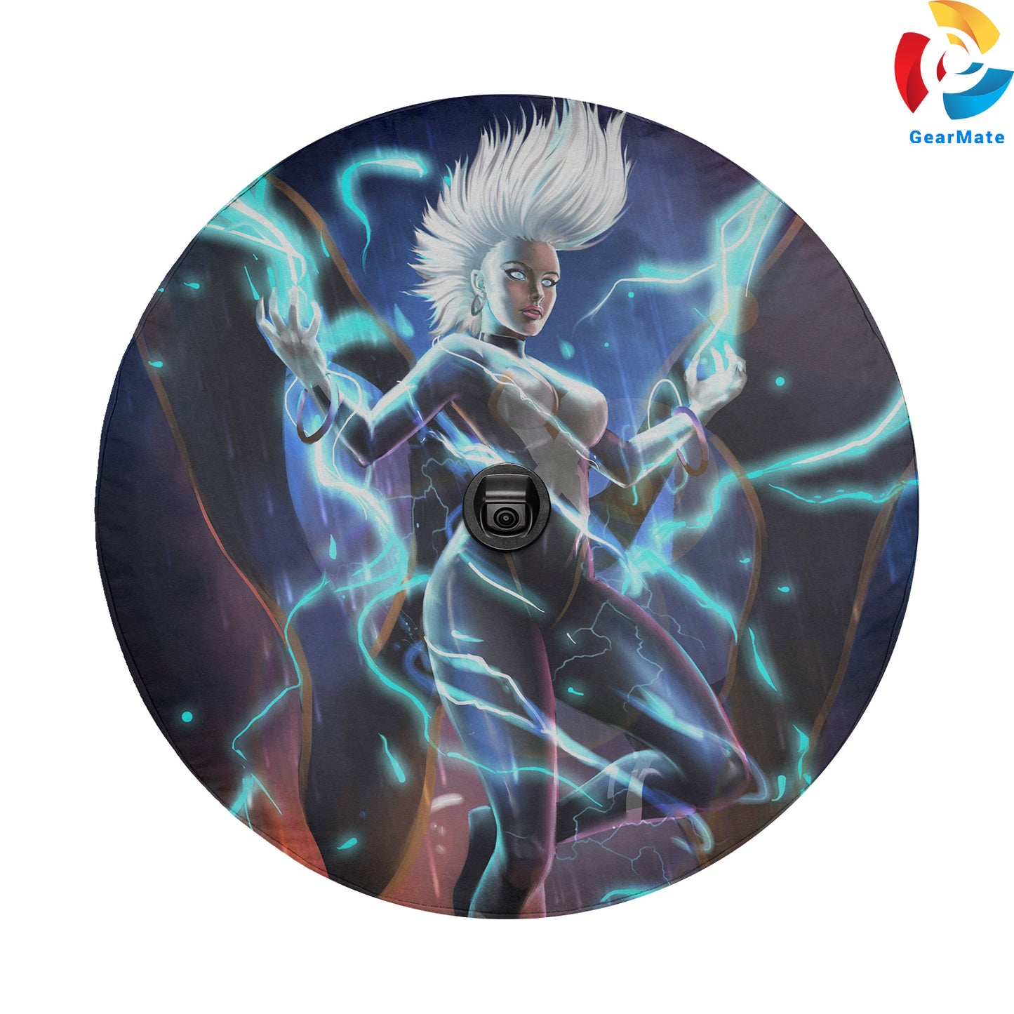 X-Men's Storm Ororo Munroe Spare Tire Cover – Premium Waterproof UV Resistant Protector