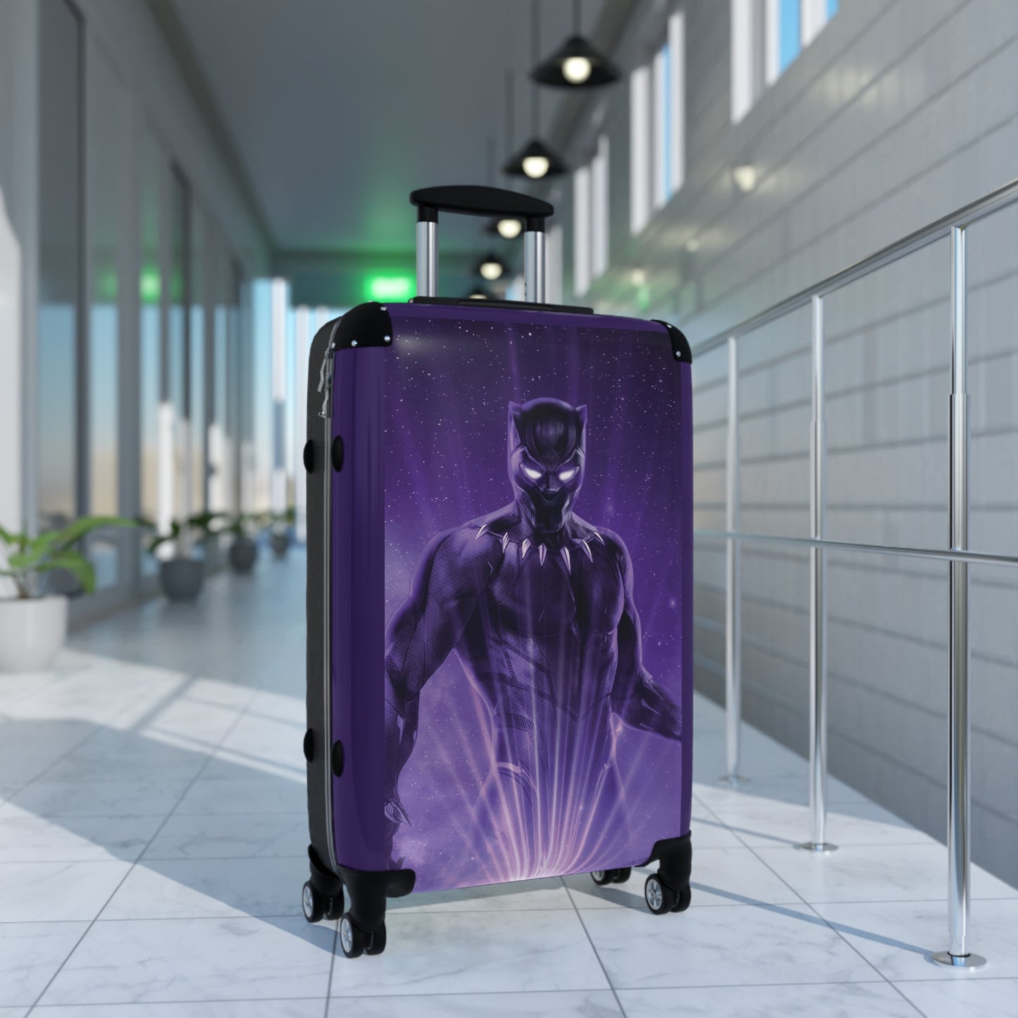 Marvel Black Panther Carry-On Suitcase - Stylish Luggage for Travelers