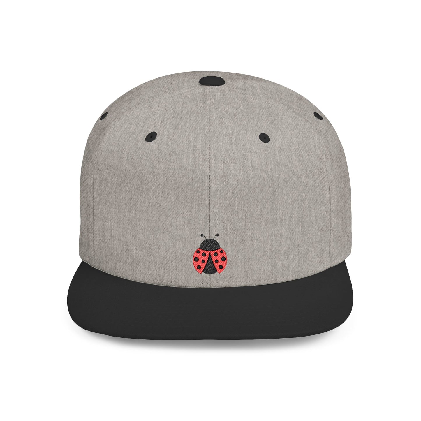 Icons Embroidered Lady Bird Flat Bill Snapback – Lightweight, Custom Fit, Premium Quality