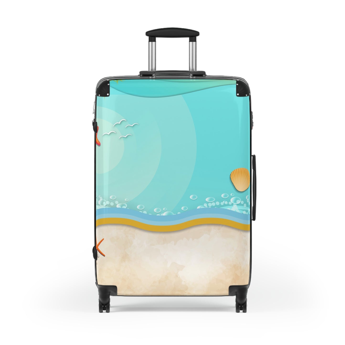 Nature Summer Simple Art Carry-On Suitcase - Stylish Luggage for Travelers