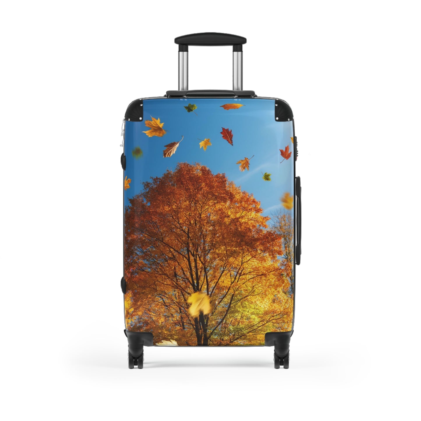 Nature Flowers Floral Leaves Art Carry-On Suitcase - Stylish Luggage for Travelers