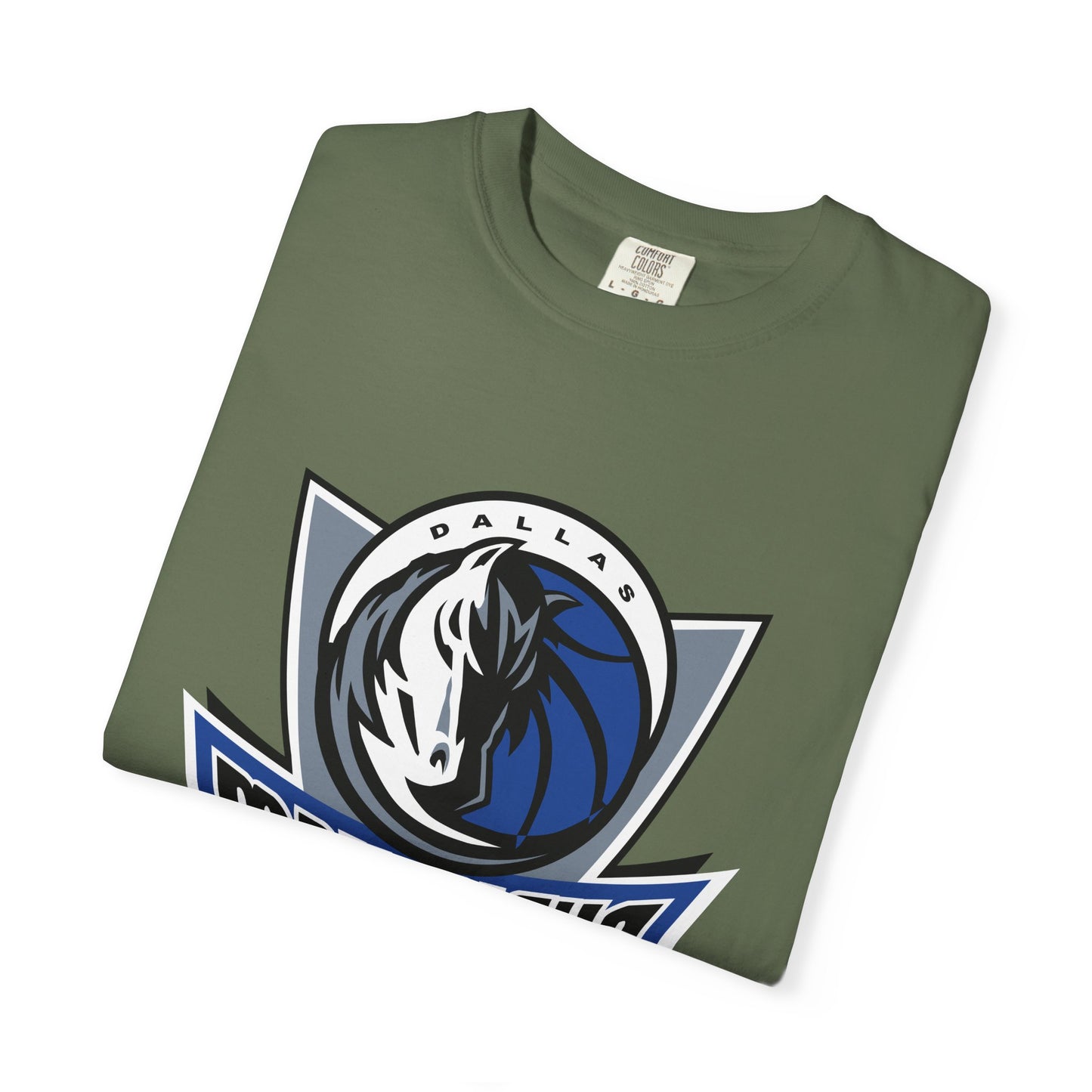Dallas Mavericks Garment-Dyed T-Shirt – Premium Cotton Tee for Customization