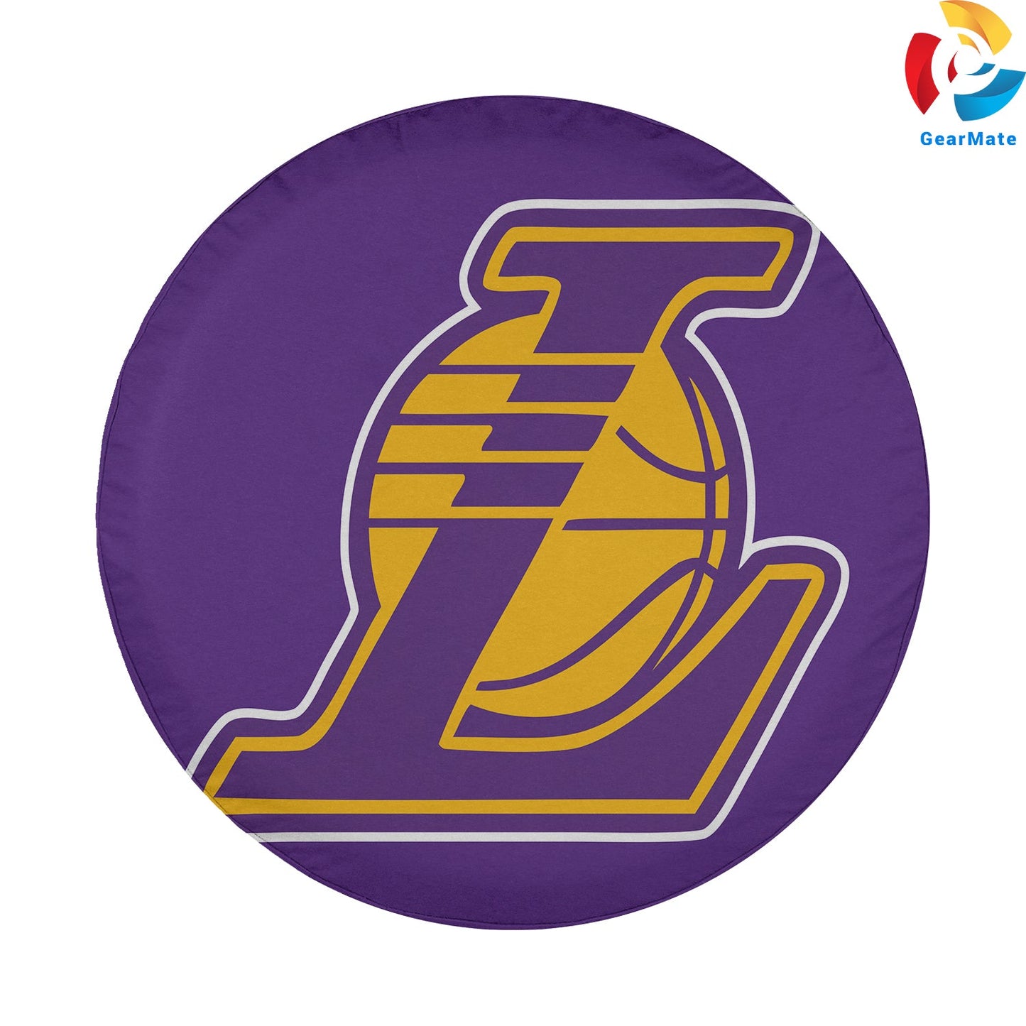 LA Lakers Fan Gear Spare Tire Cover – Premium Waterproof UV-Resistant Protector
