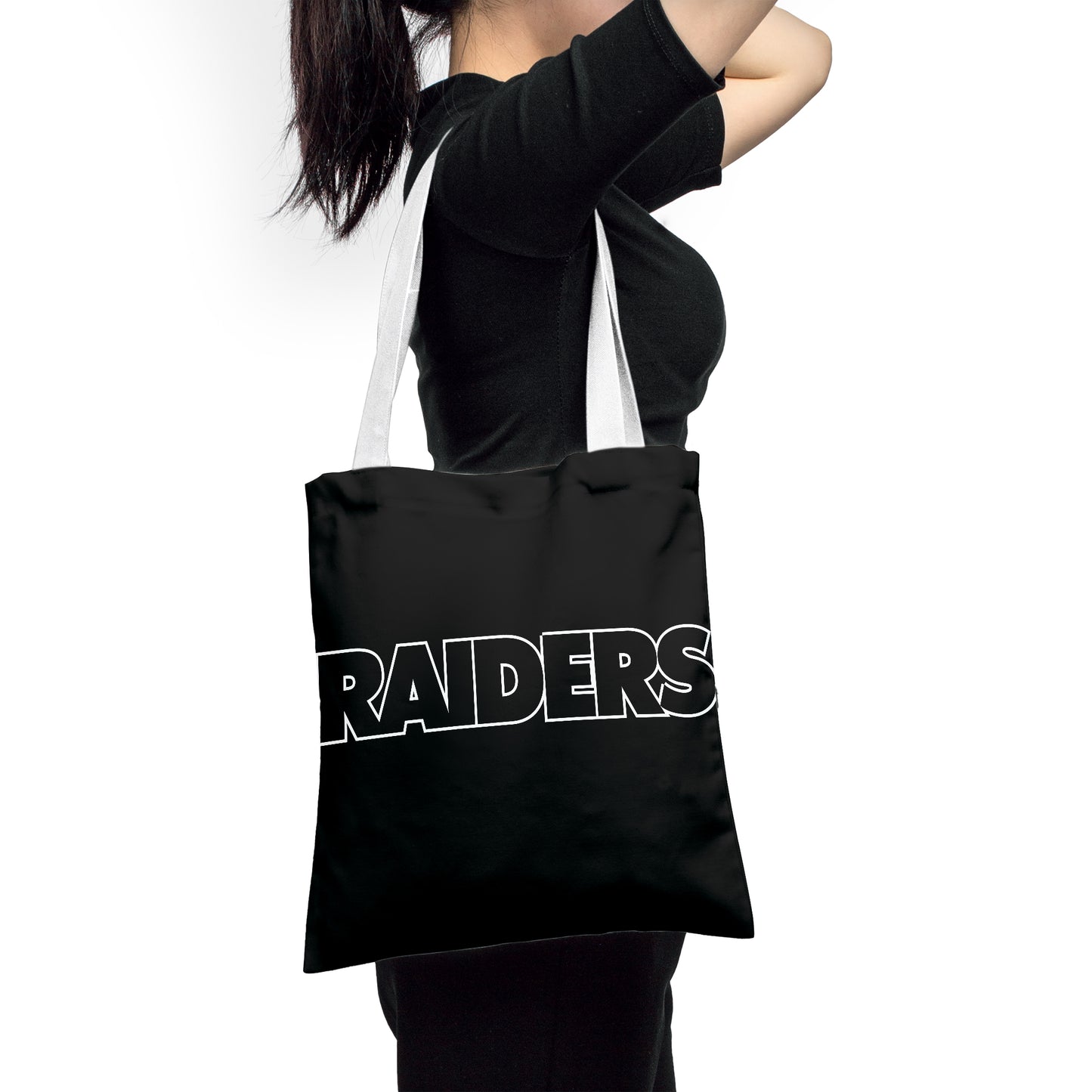 NFL Las Vegas Raiders NFL Polyester Canvas Tote Bag – Durable and Stylish