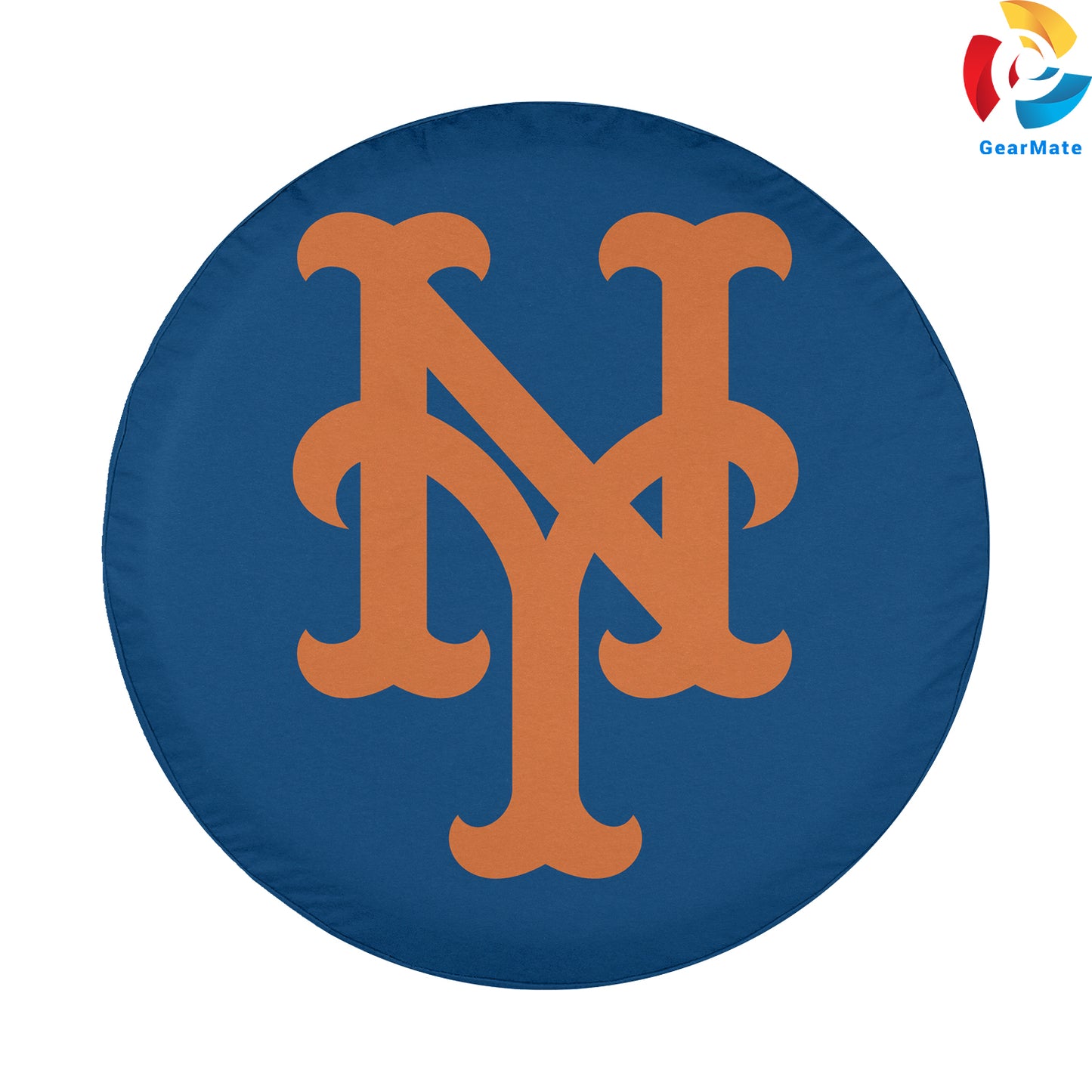 New York Mets MLB Fans Baseball Spare Tire Cover – Premium Waterproof UV-Resistant Protector