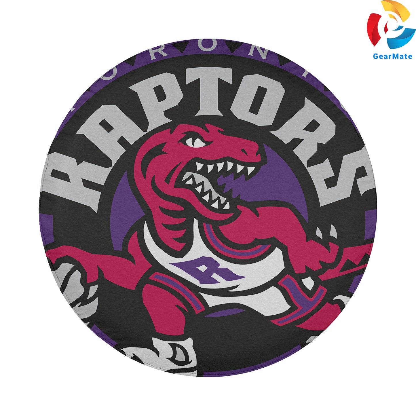 Toronto Raptors NBA Fan Nation Spare Tire Cover – Premium Waterproof UV-Resistant Protector