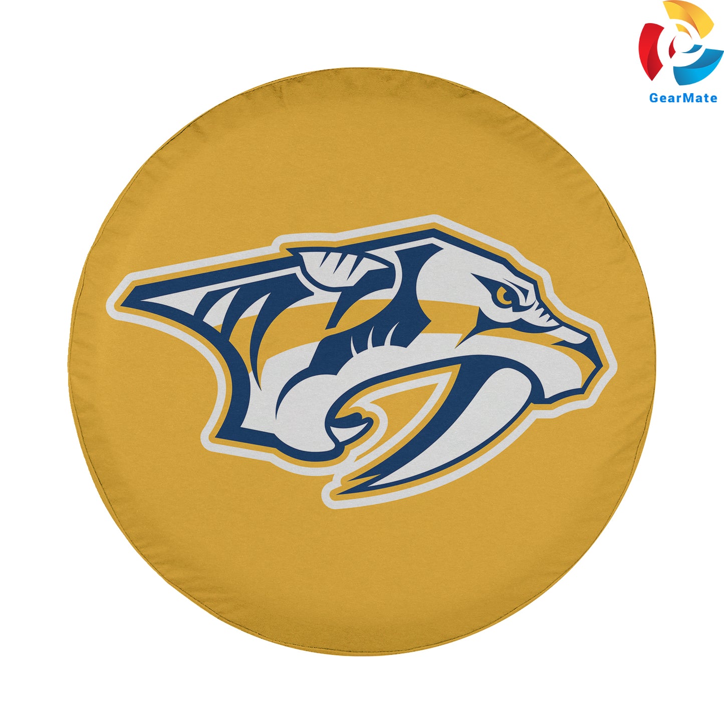 Nashville Predators NHL Hockey Season Spare Tire Cover – Premium Waterproof UV-Resistant Protector