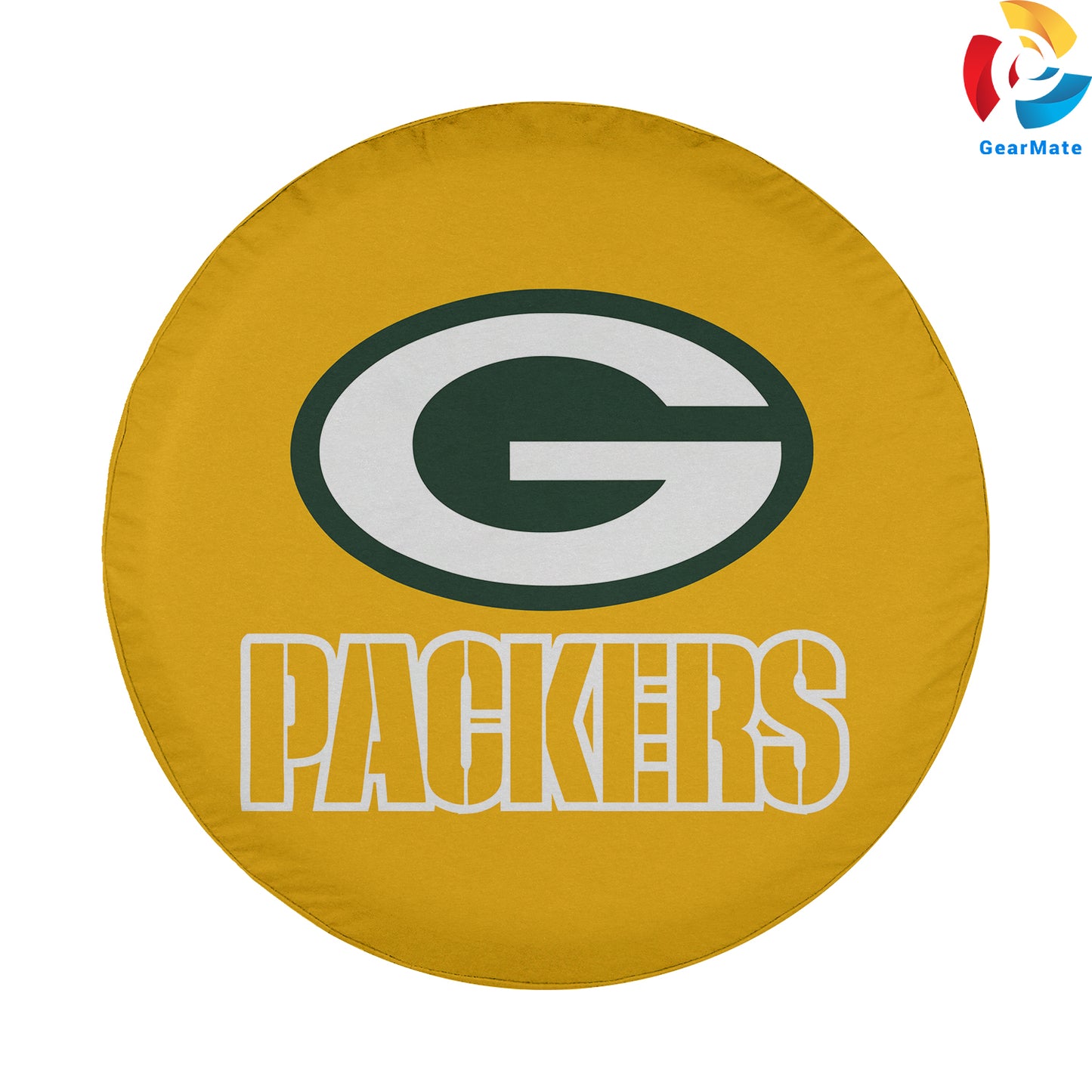 Green Bay Packers NFL Fans Gear Spare Tire Cover – Premium Waterproof UV-Resistant Protector
