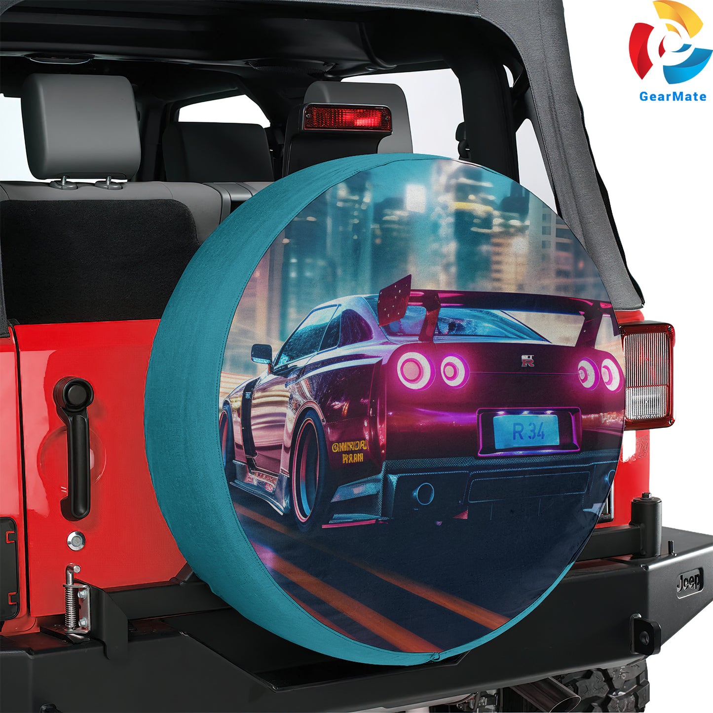 Nissan Skyline GT Spare Tire Cover – Premium Waterproof UV Resistant Protector