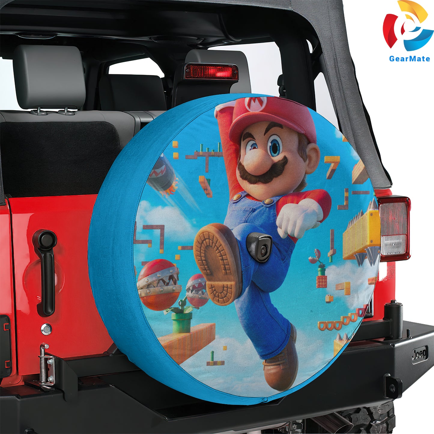 Mario Spare Tire Cover – Premium Waterproof UV Resistant Protector