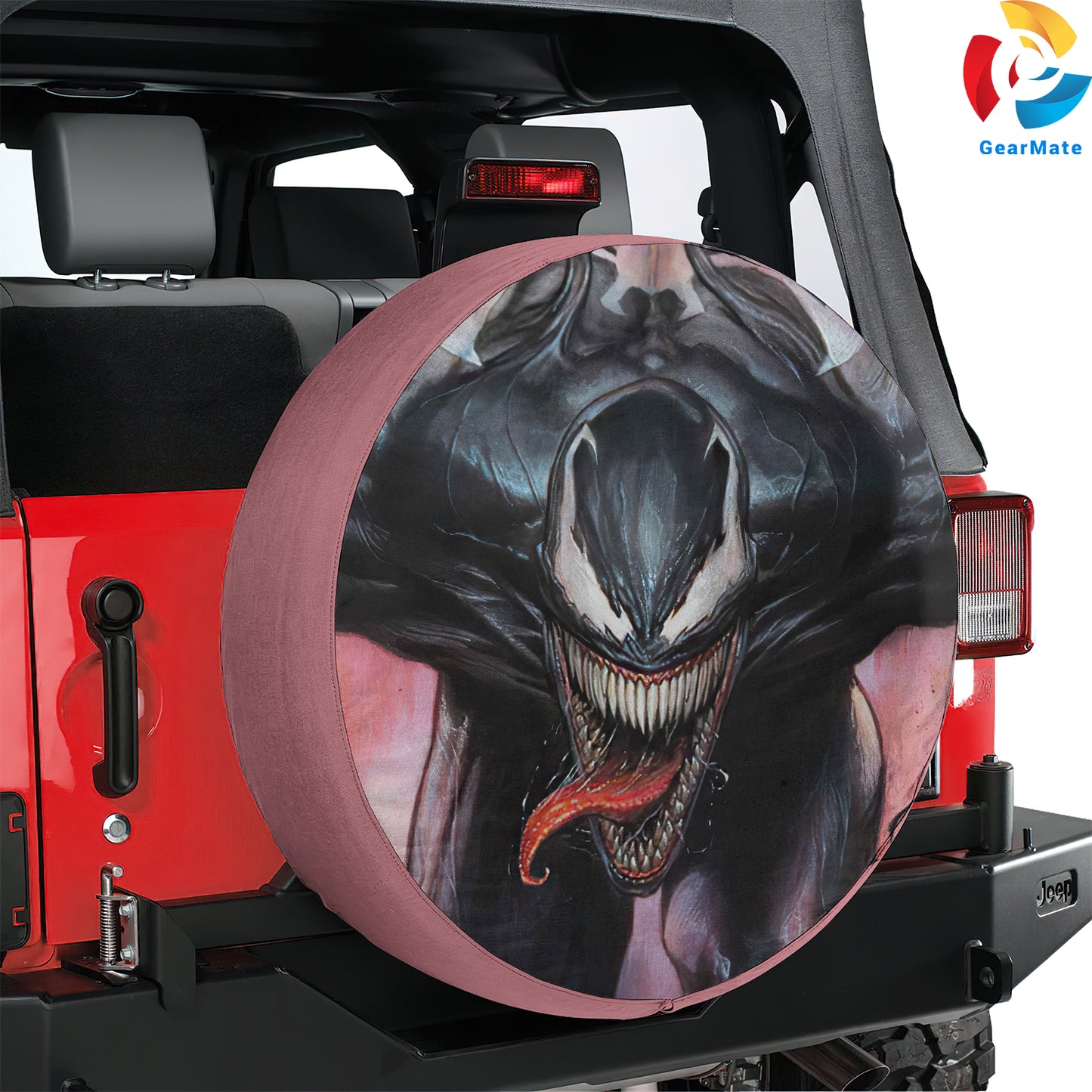 Marvel Venom Spare Tire Cover – Premium Waterproof UV Resistant Protector