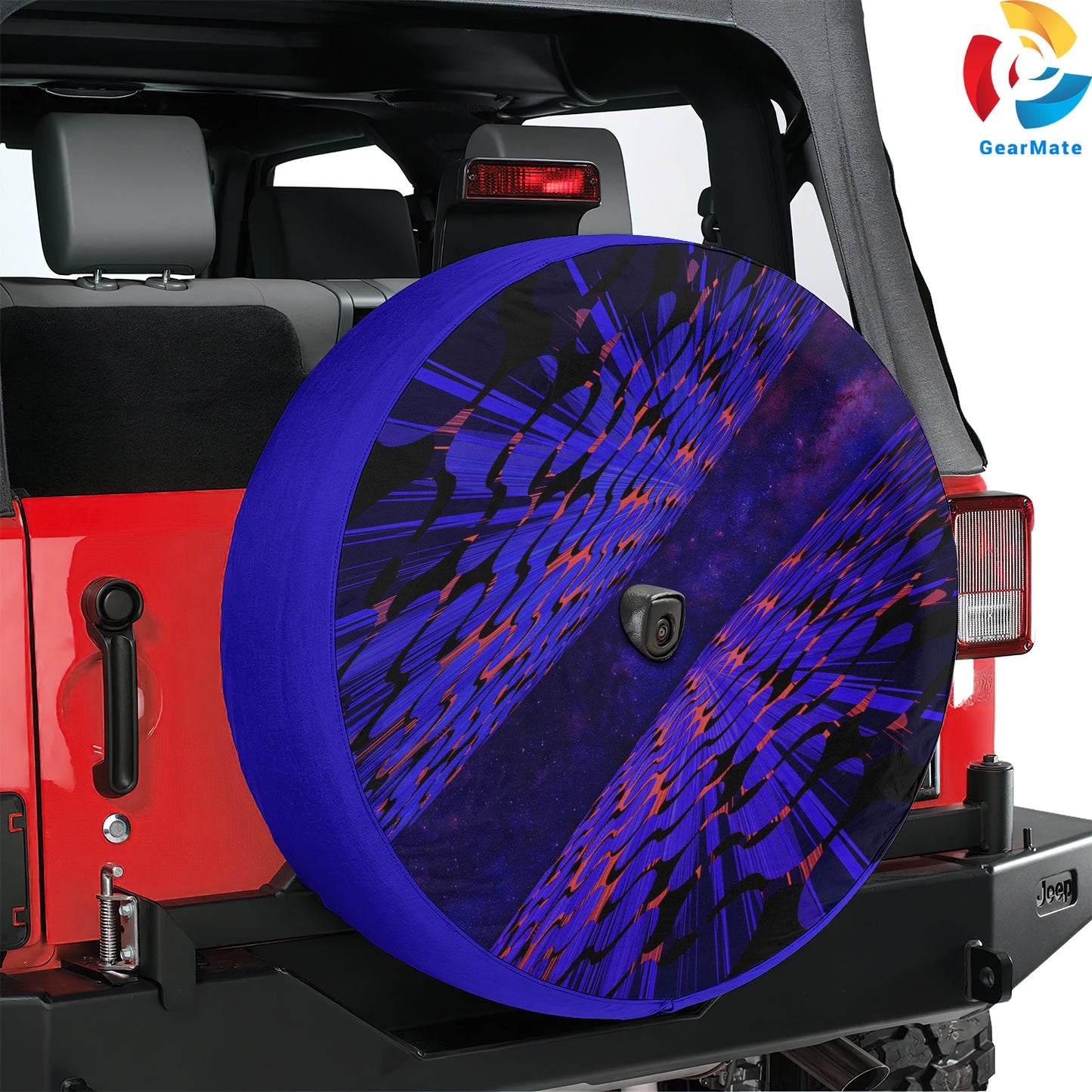 Modern Architecture Spare Tire Cover – Premium Waterproof UV Resistant Protector