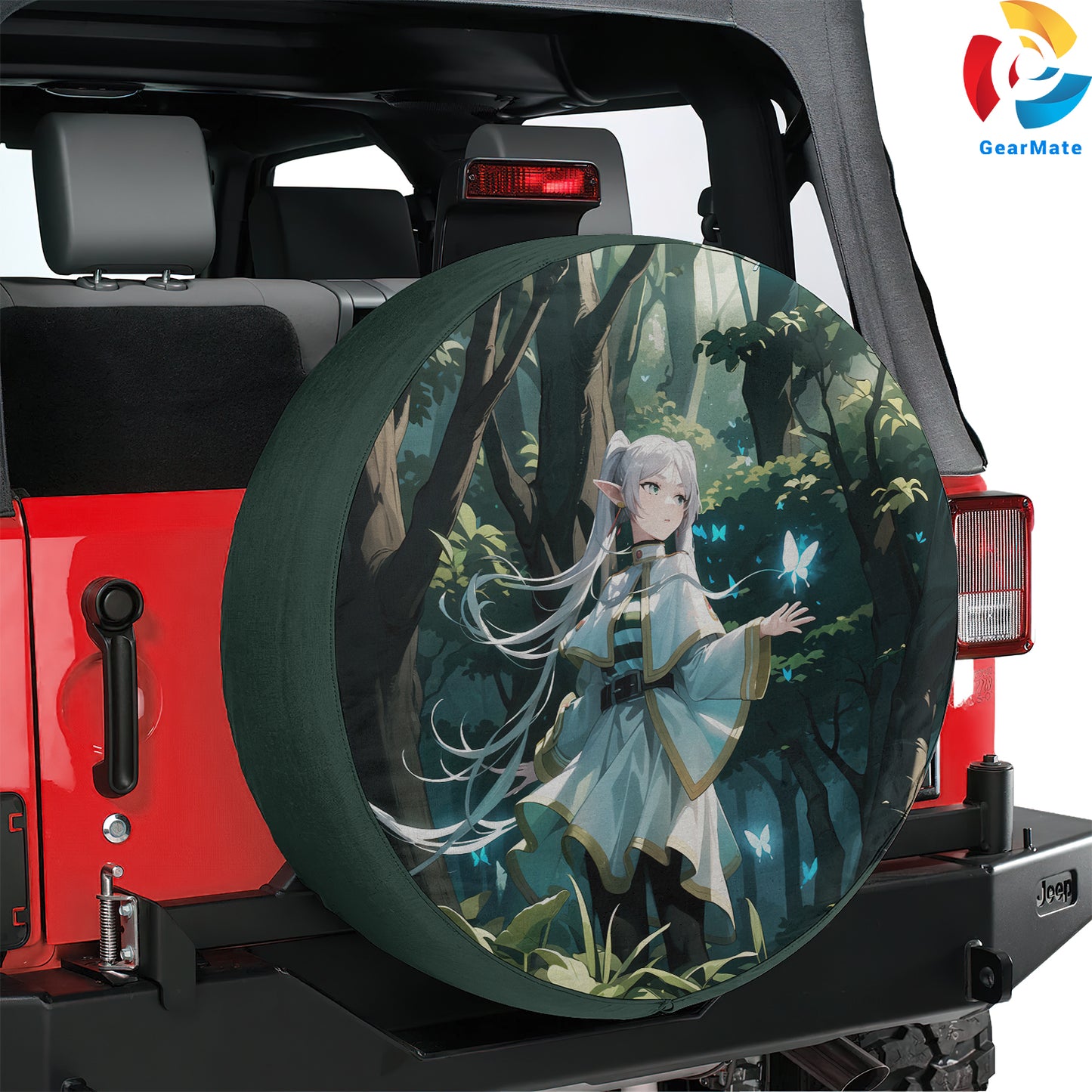 Frieren Magical Spare Tire Cover – Premium Waterproof UV Resistant Protector